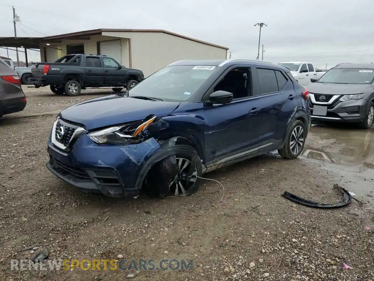 1 Photograph of a damaged car 3N1CP5CU8KL532707 NISSAN KICKS 2019