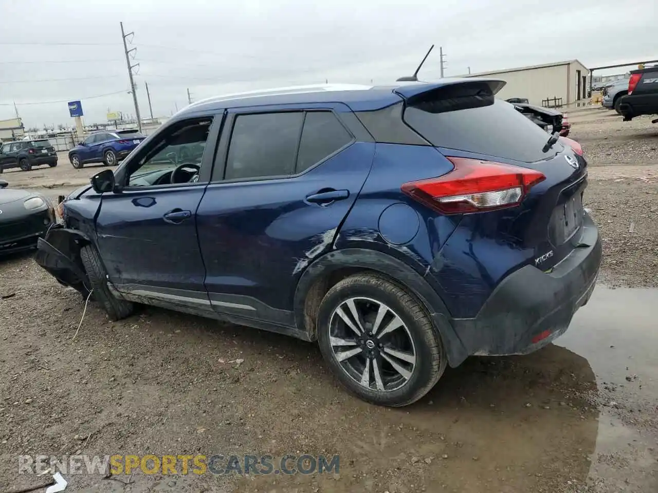 2 Photograph of a damaged car 3N1CP5CU8KL532707 NISSAN KICKS 2019