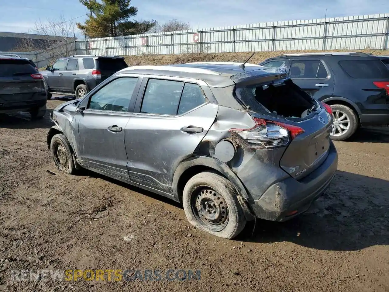 2 Photograph of a damaged car 3N1CP5CU8KL557901 NISSAN KICKS 2019