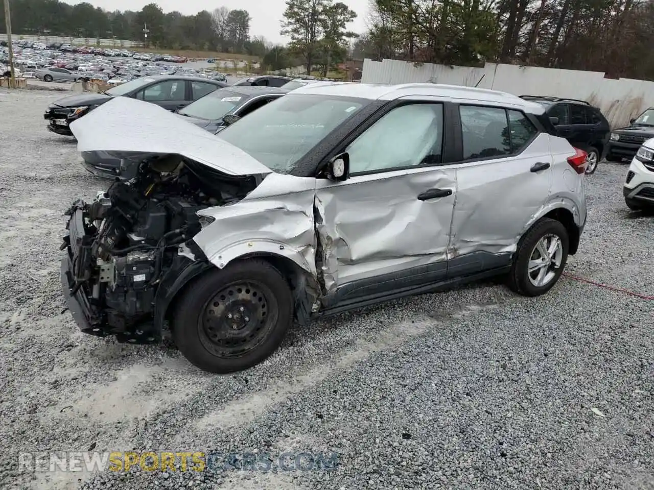 1 Photograph of a damaged car 3N1CP5CU9KL527760 NISSAN KICKS 2019