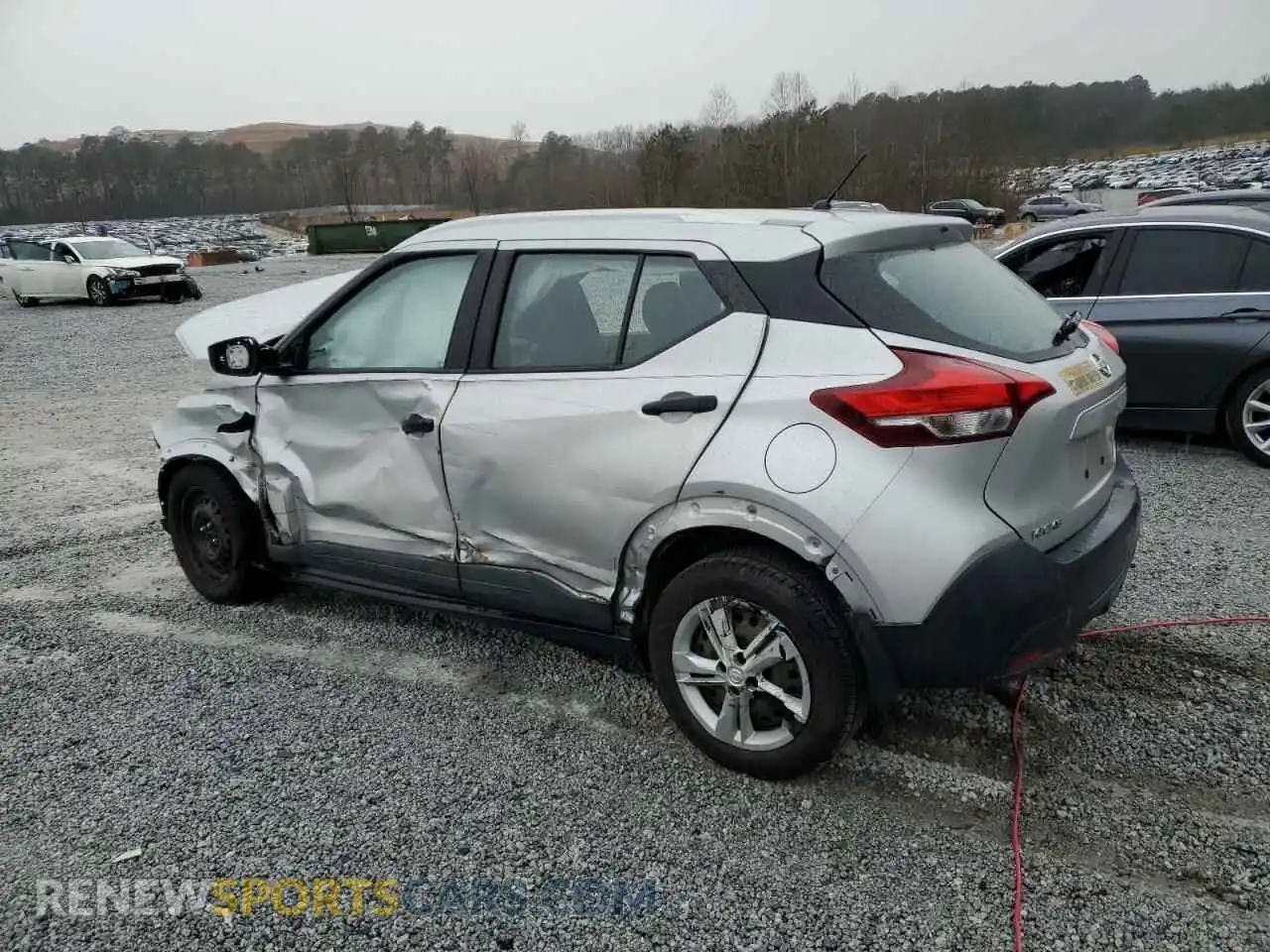 2 Photograph of a damaged car 3N1CP5CU9KL527760 NISSAN KICKS 2019