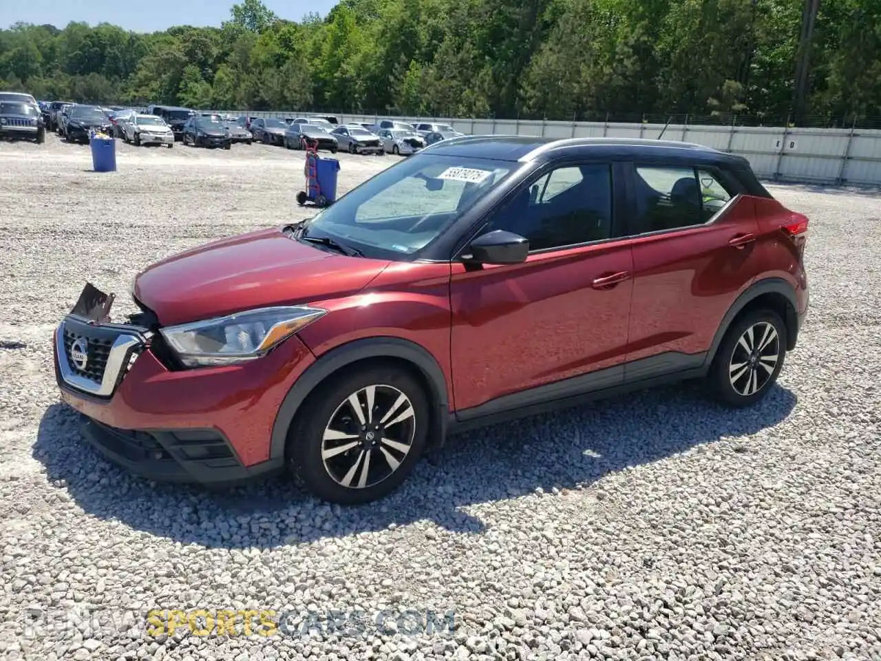 1 fotografías del automóvil dañado 3N1CP5CU9KL547748 NISSAN KICKS 2019