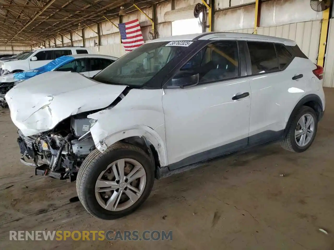 1 Photograph of a damaged car 3N1CP5BV2LL511380 NISSAN KICKS 2020