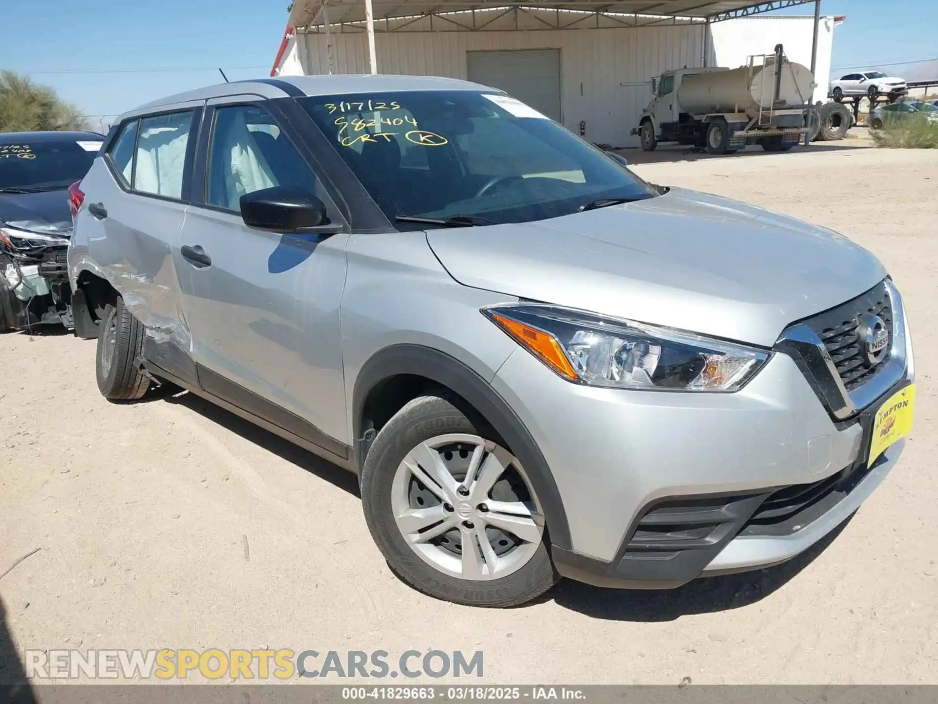 1 Фотография поврежденного автомобиля 3N1CP5BV2LL524100 NISSAN KICKS 2020
