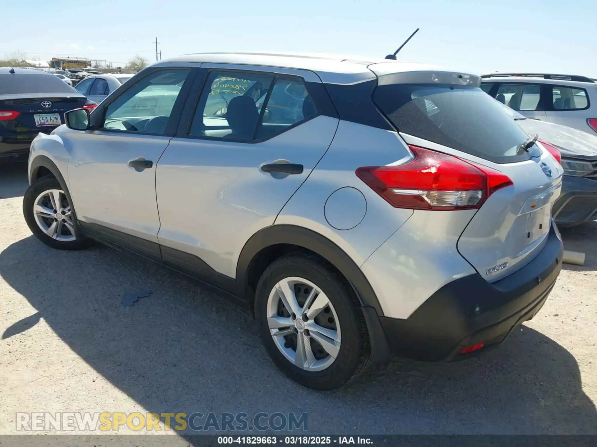 3 Фотография поврежденного автомобиля 3N1CP5BV2LL524100 NISSAN KICKS 2020