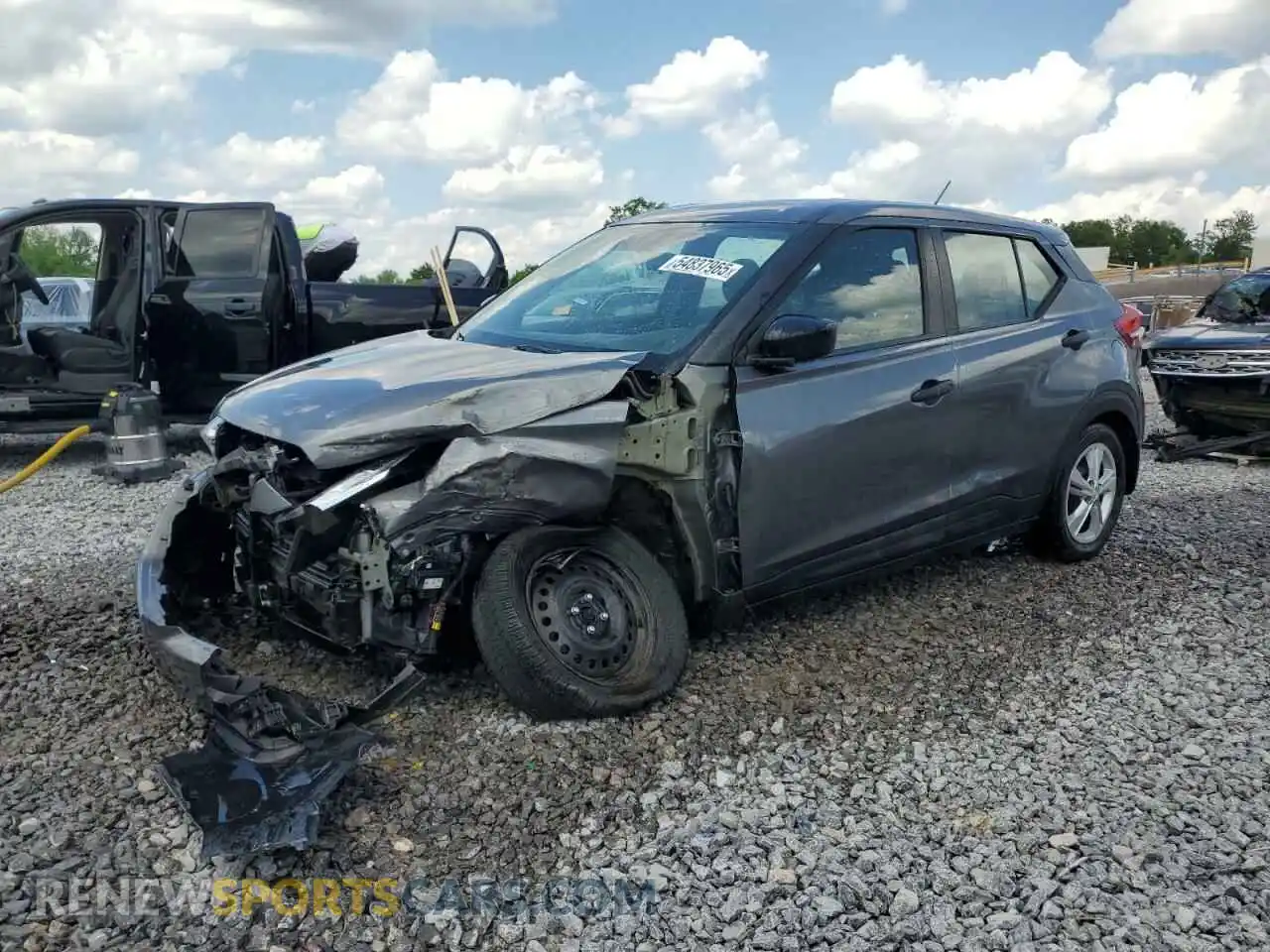 1 Photograph of a damaged car 3N1CP5BV3LL557607 NISSAN KICKS 2020