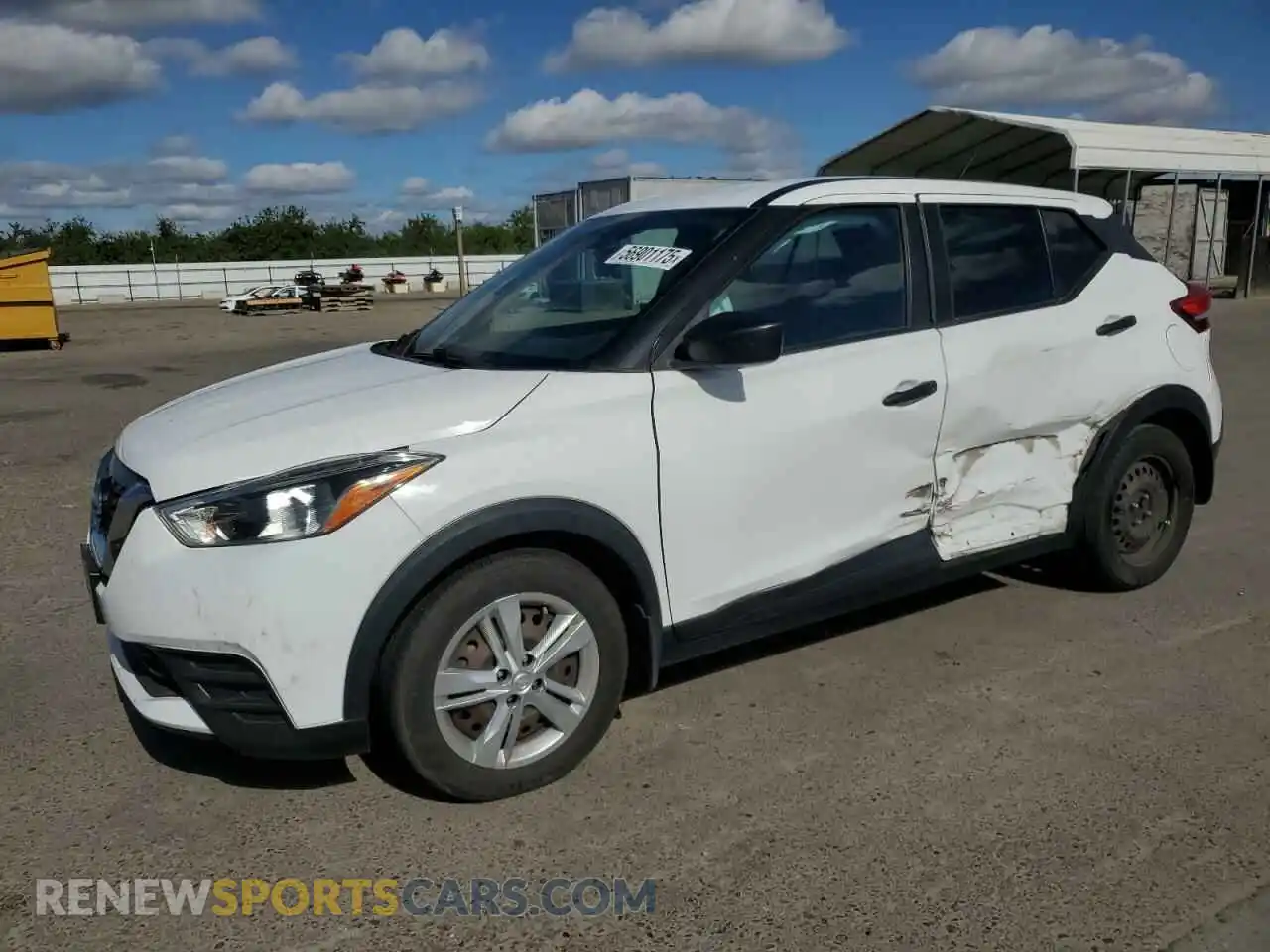 1 Photograph of a damaged car 3N1CP5BV7LL482894 NISSAN KICKS 2020