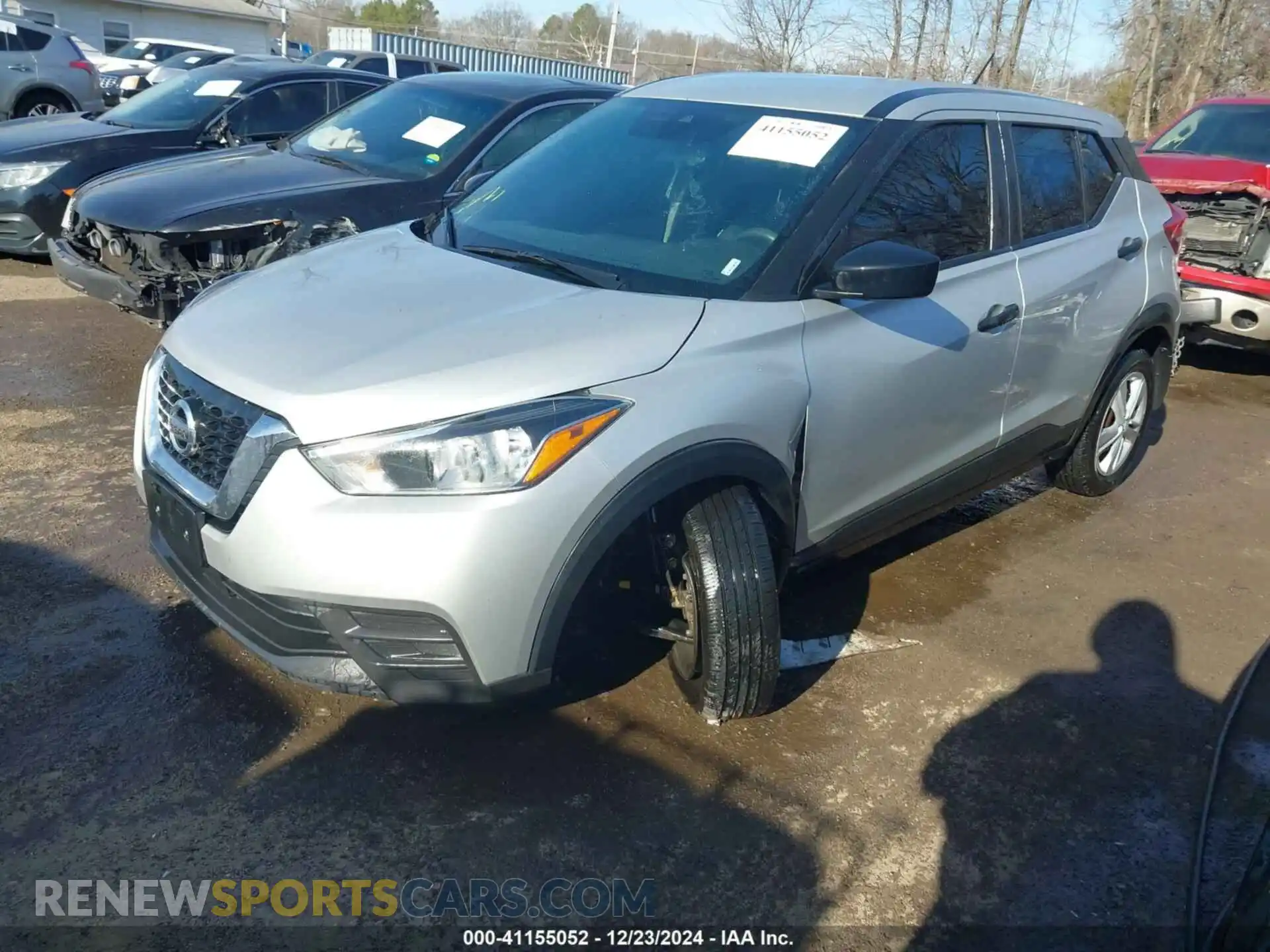 2 Photograph of a damaged car 3N1CP5BV8LL534047 NISSAN KICKS 2020