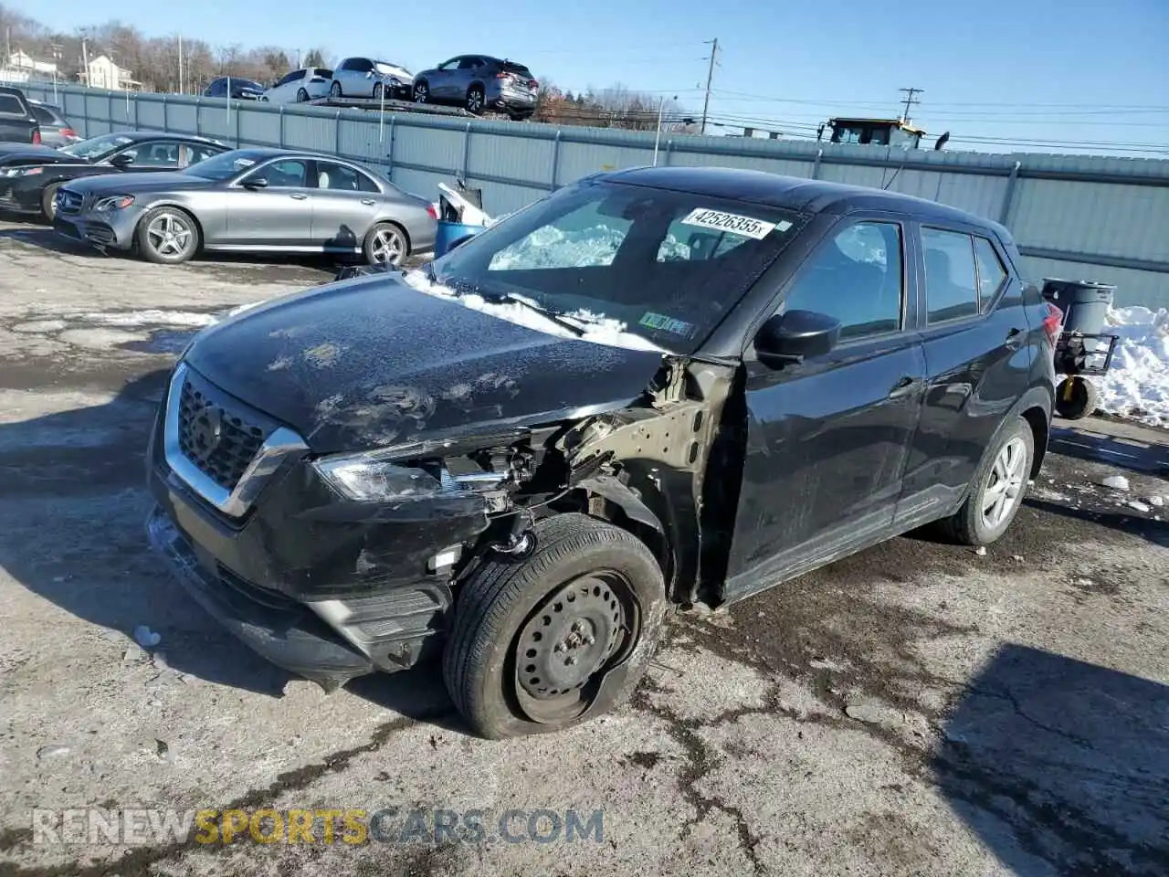 1 Photograph of a damaged car 3N1CP5BVXLL554834 NISSAN KICKS 2020