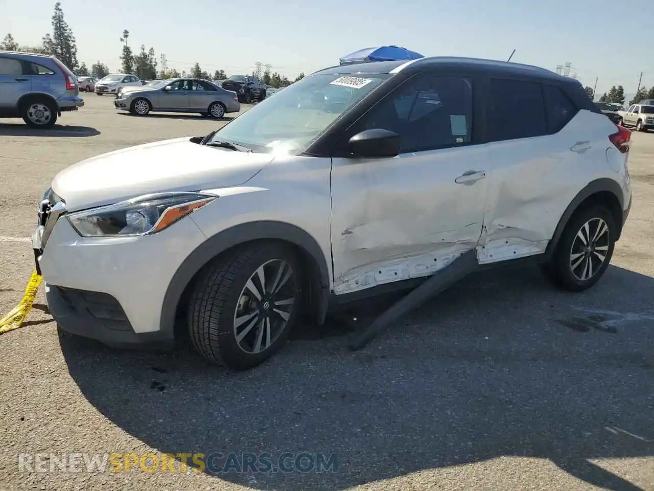 1 Photograph of a damaged car 3N1CP5CV0LL502773 NISSAN KICKS 2020