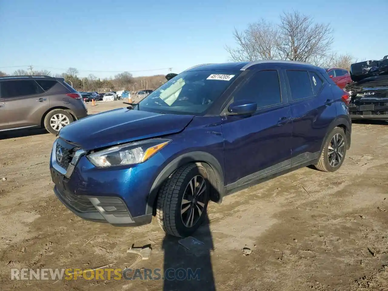 1 Photograph of a damaged car 3N1CP5CV0LL526393 NISSAN KICKS 2020