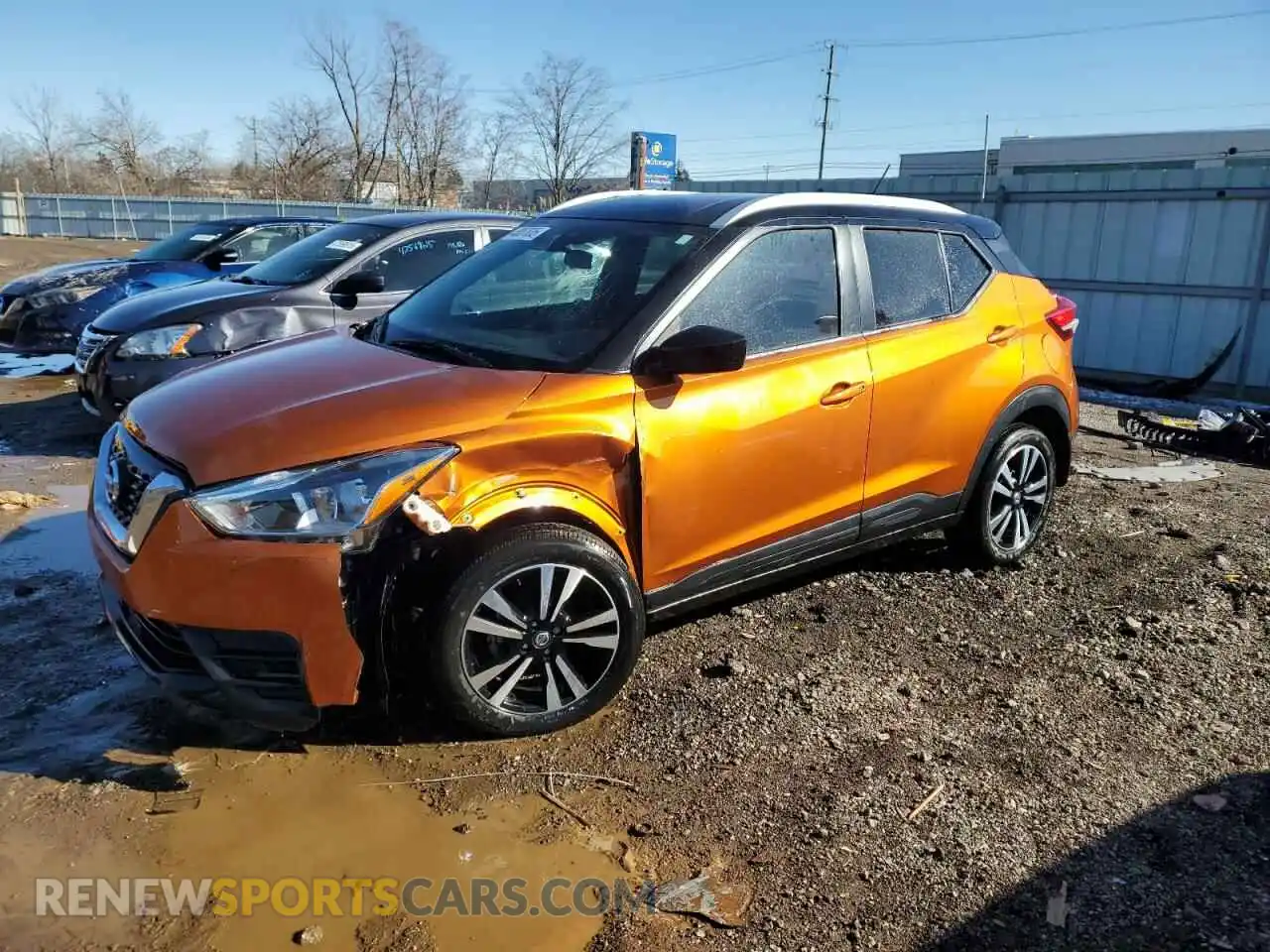 1 Photograph of a damaged car 3N1CP5CV2LL562439 NISSAN KICKS 2020