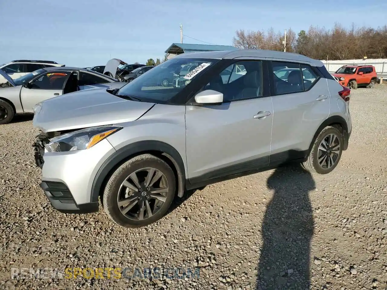 1 Photograph of a damaged car 3N1CP5CV5LL531394 NISSAN KICKS 2020