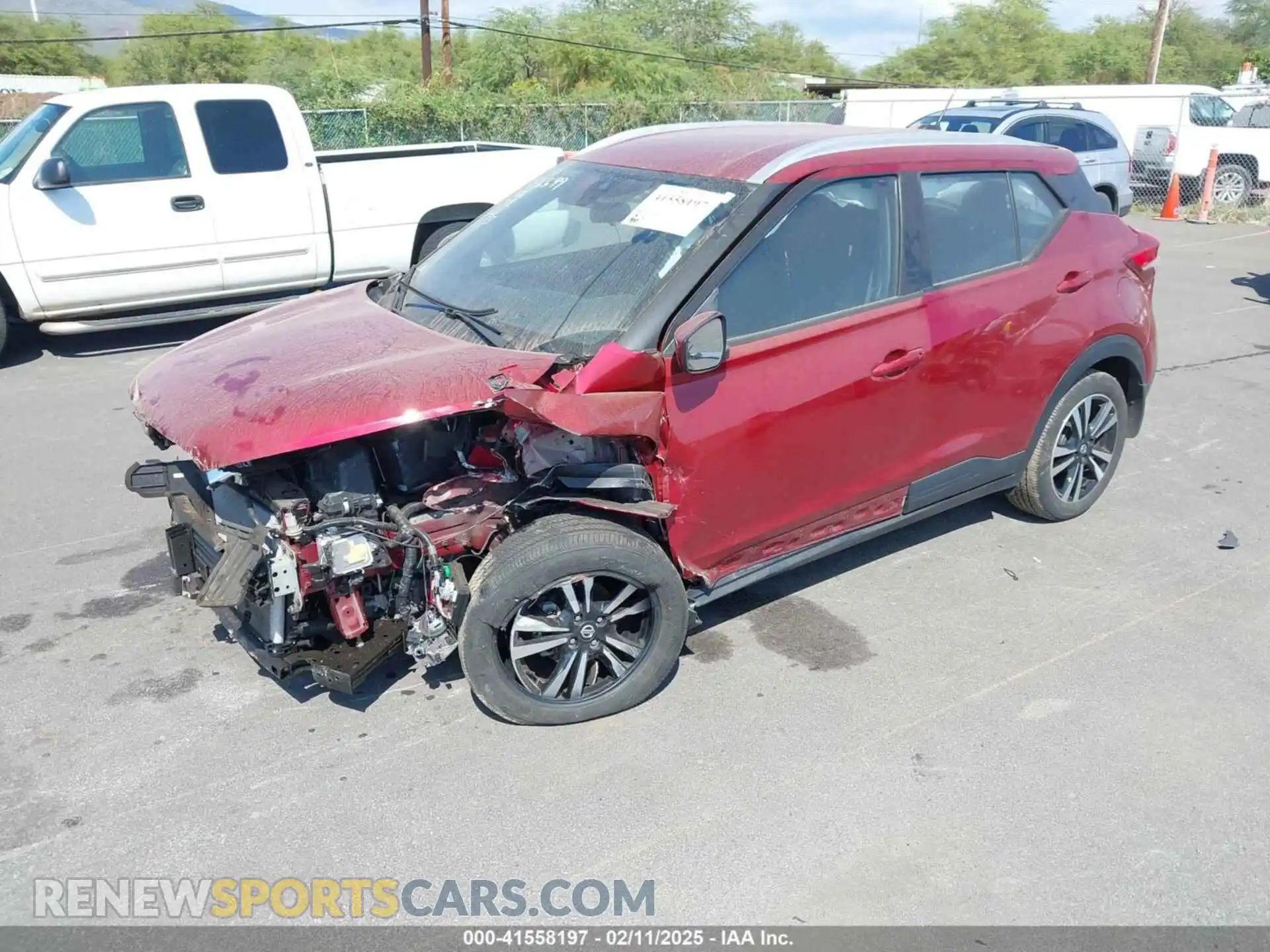2 Photograph of a damaged car 3N1CP5CV6LL506259 NISSAN KICKS 2020