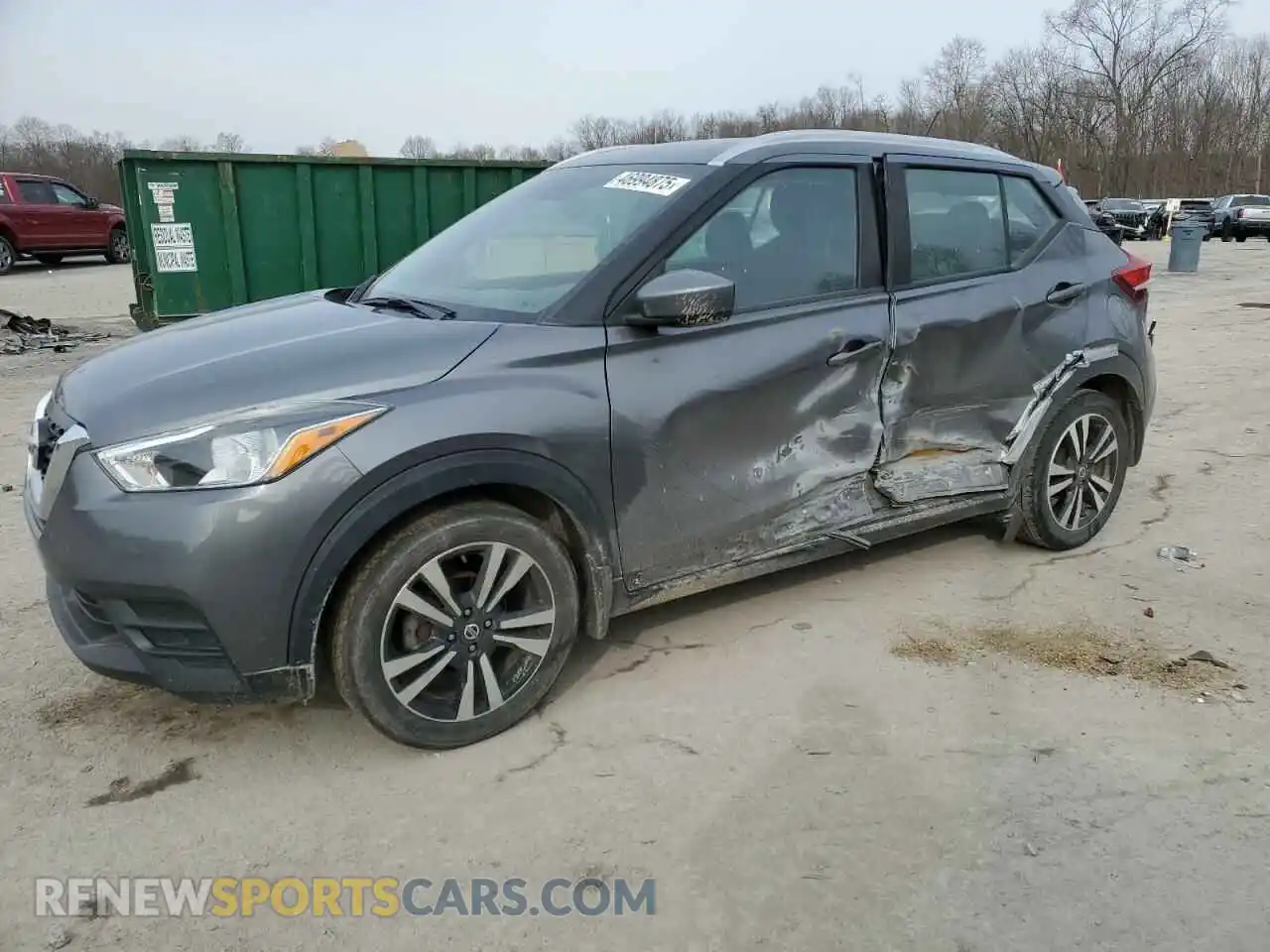 1 Photograph of a damaged car 3N1CP5CV7LL536323 NISSAN KICKS 2020