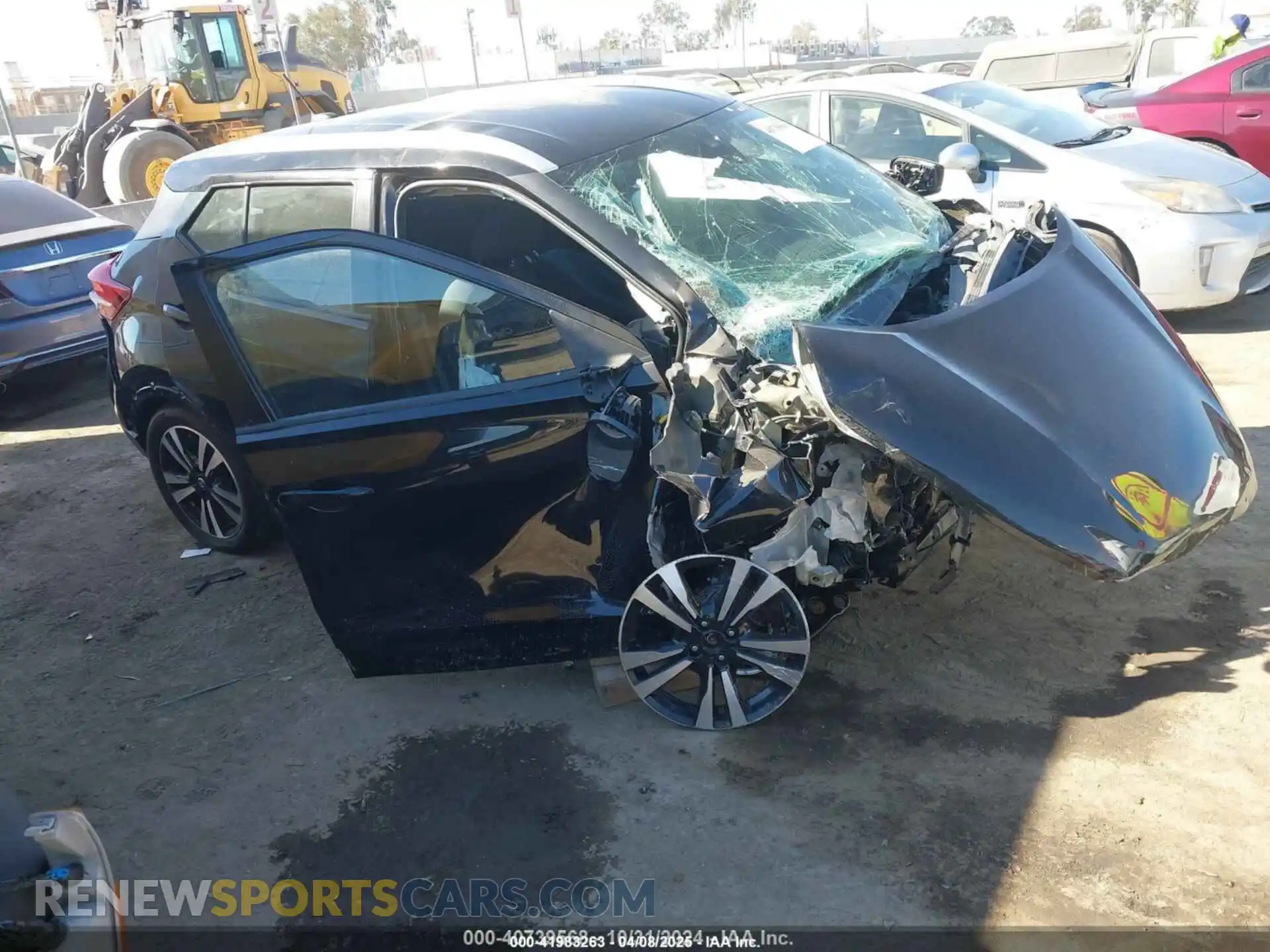 1 Photograph of a damaged car 3N1CP5CV7LL549315 NISSAN KICKS 2020