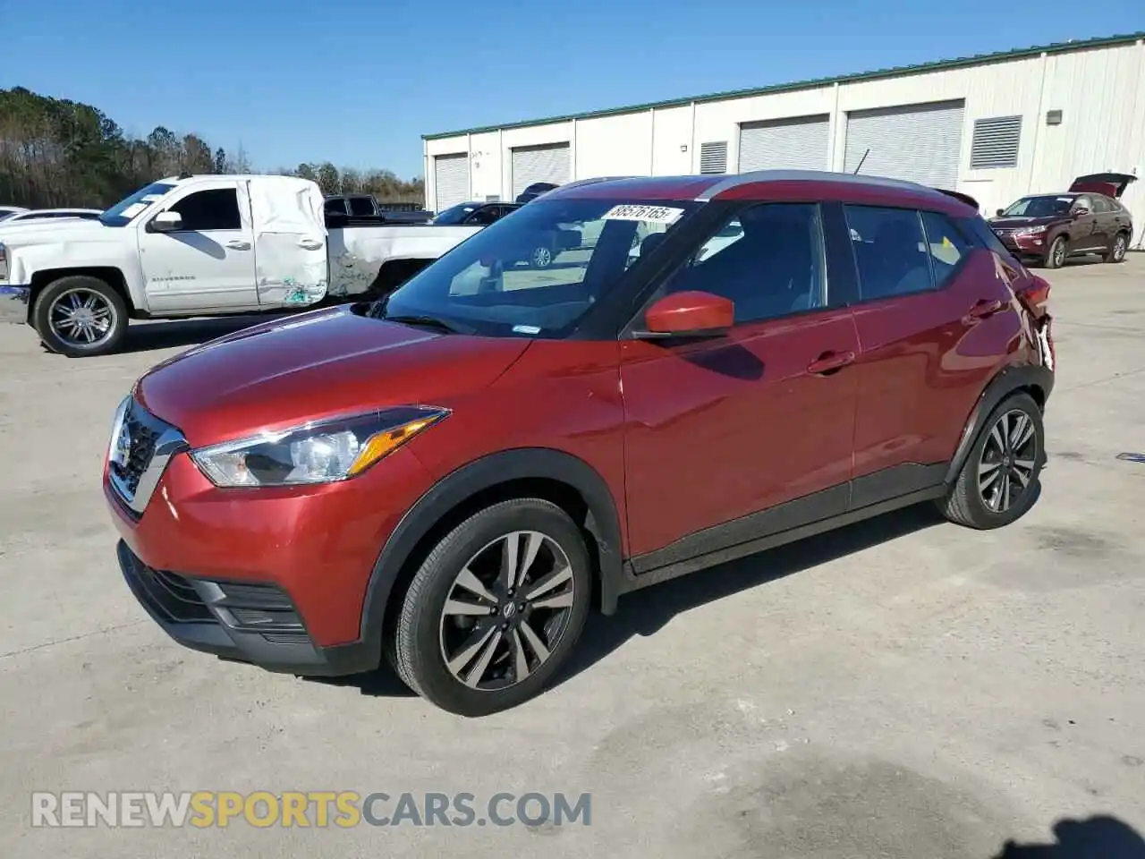 1 Photograph of a damaged car 3N1CP5CV7LL571640 NISSAN KICKS 2020