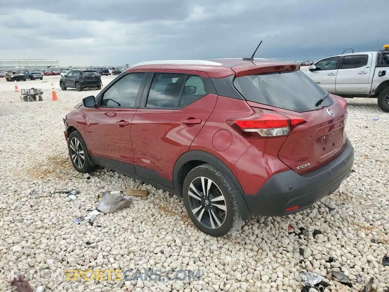 2 Photograph of a damaged car 3N1CP5CV7LL580094 NISSAN KICKS 2020