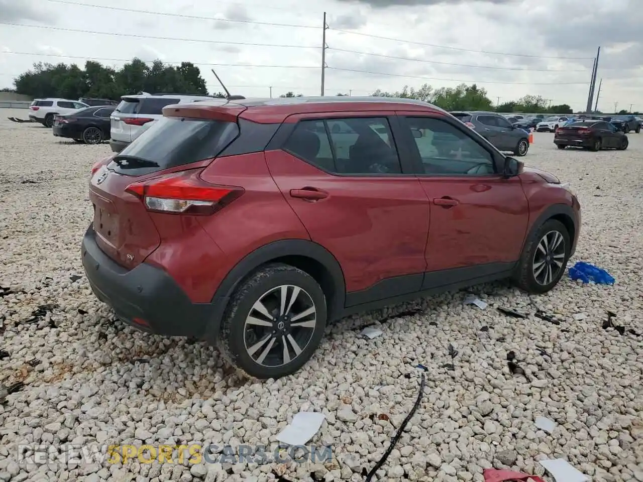 3 Photograph of a damaged car 3N1CP5CV7LL580094 NISSAN KICKS 2020
