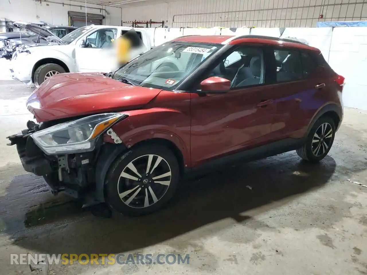 1 Photograph of a damaged car 3N1CP5CV8LL511110 NISSAN KICKS 2020