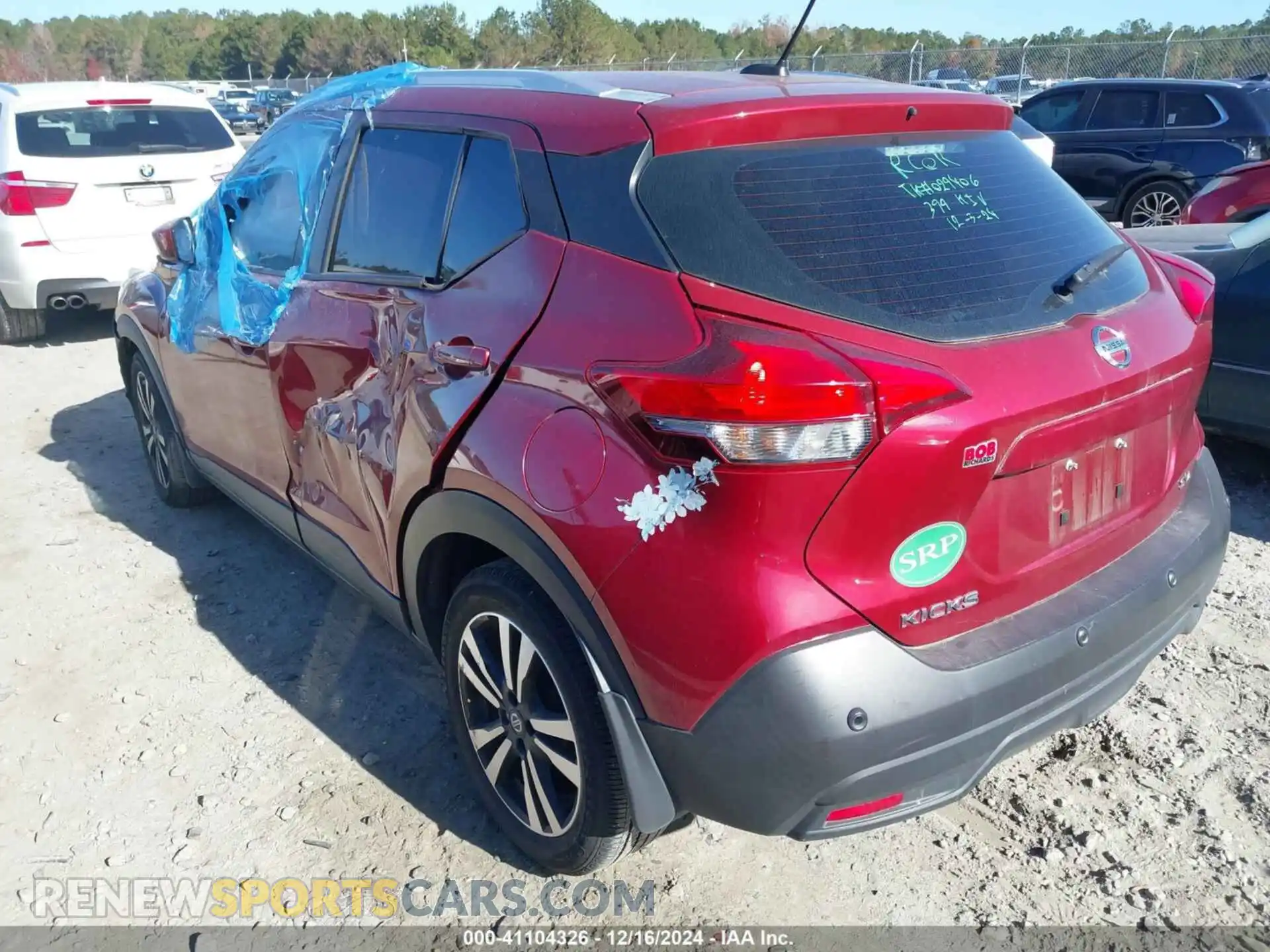 3 Photograph of a damaged car 3N1CP5CV9LL488078 NISSAN KICKS 2020