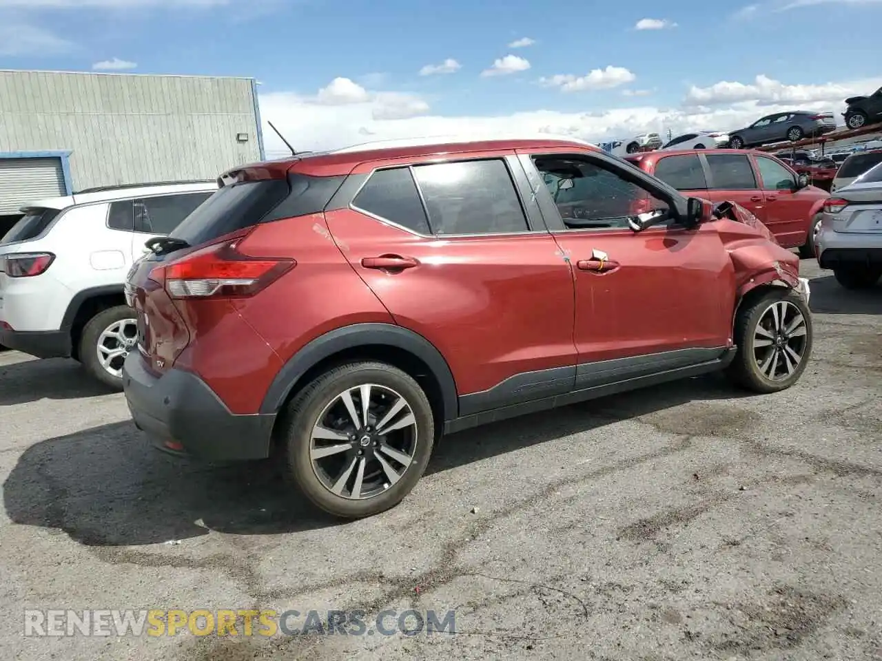 3 Photograph of a damaged car 3N1CP5CV9LL489554 NISSAN KICKS 2020