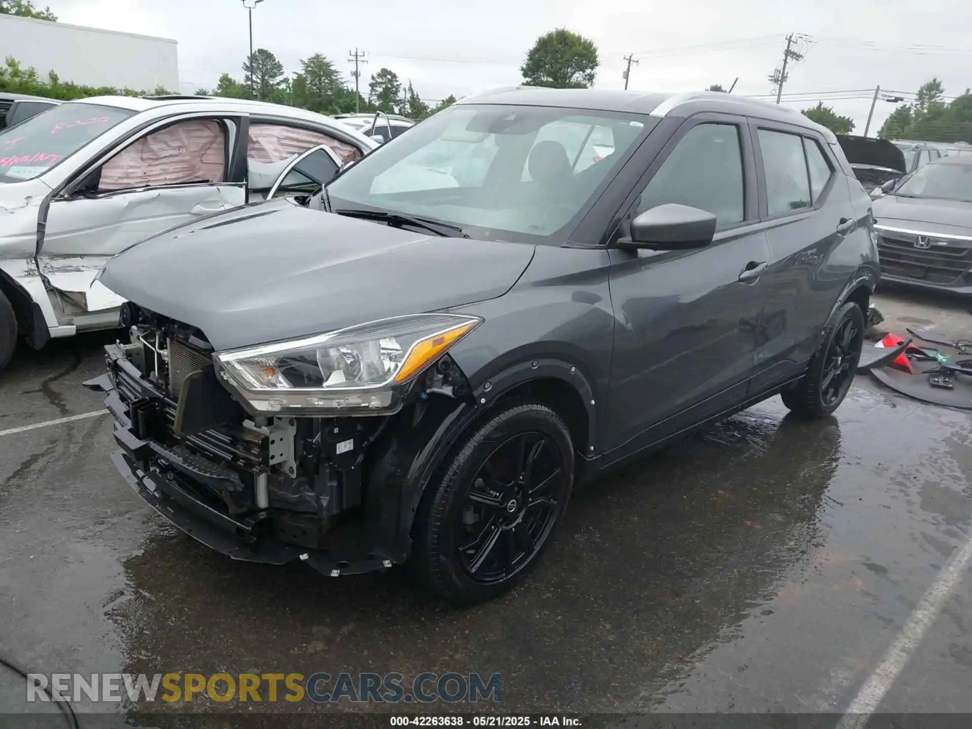 2 Photograph of a damaged car 3N1CP5CVXLL481267 NISSAN KICKS 2020