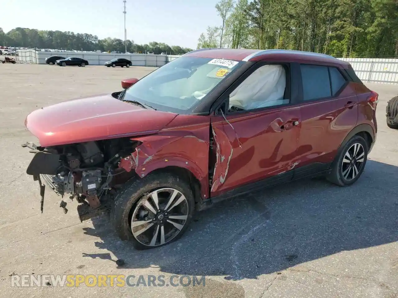 1 Photograph of a damaged car 3N1CP5CVXLL521962 NISSAN KICKS 2020