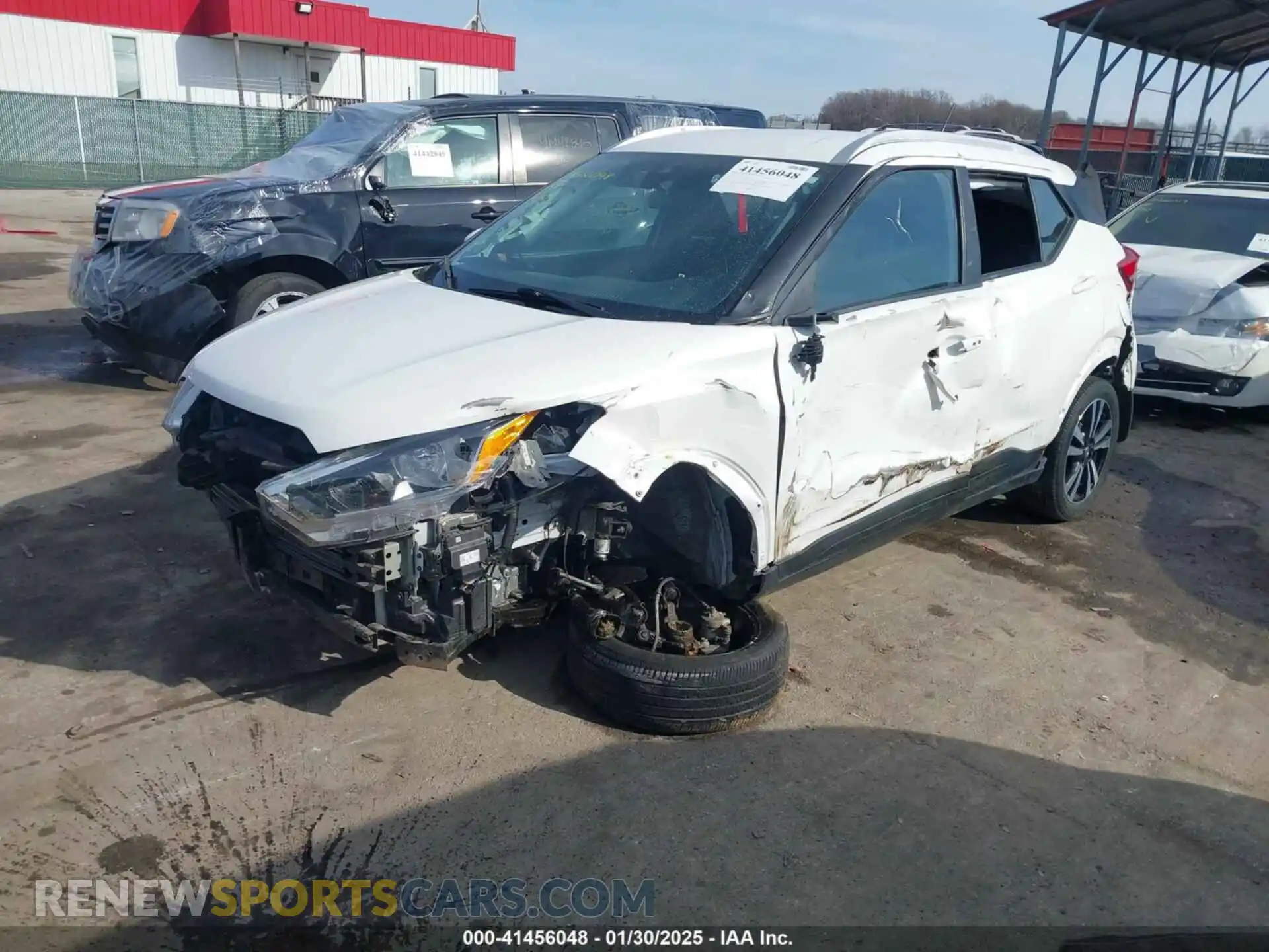 2 Photograph of a damaged car 3N1CP5CVXLL545212 NISSAN KICKS 2020