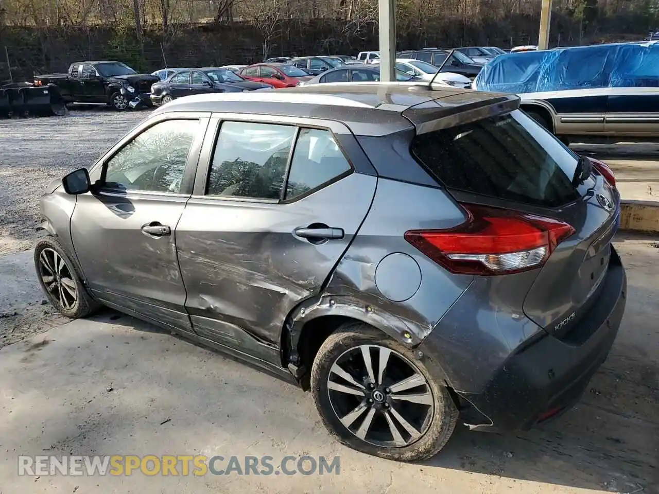 2 Photograph of a damaged car 3N1CP5CVXLL567114 NISSAN KICKS 2020
