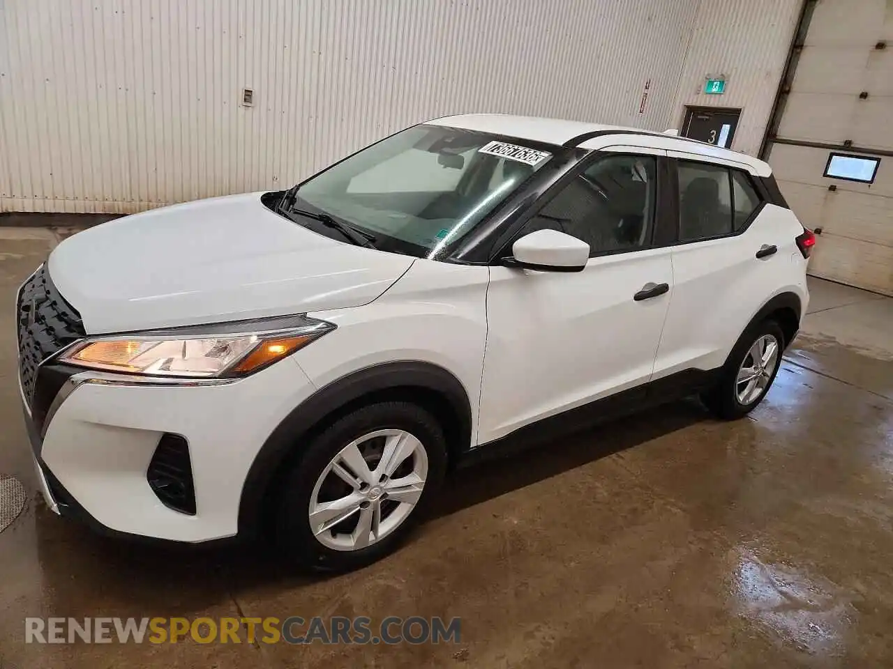 1 Photograph of a damaged car 3N1CP5BV0ML486593 NISSAN KICKS 2021