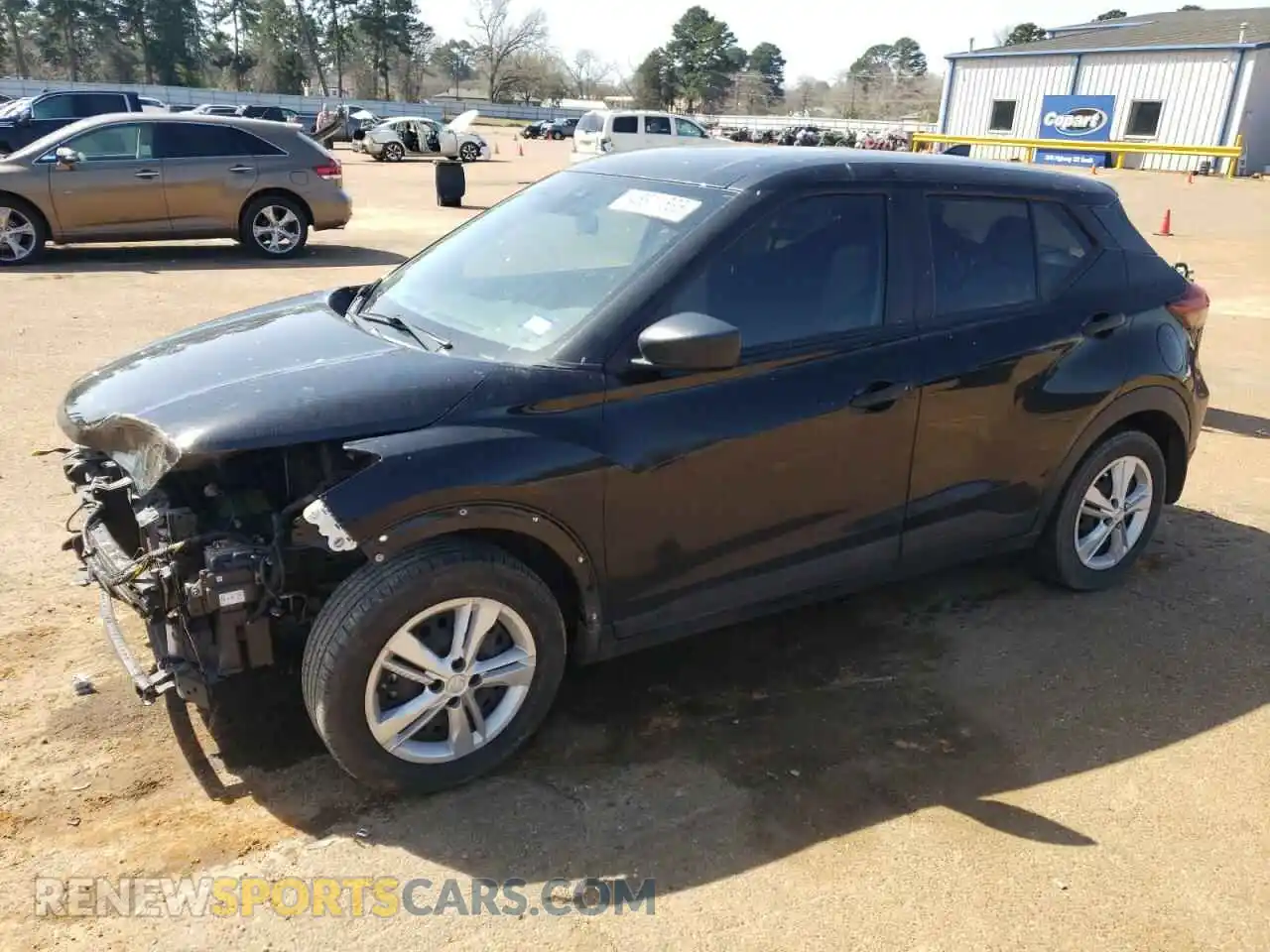 1 Photograph of a damaged car 3N1CP5BV0ML495844 NISSAN KICKS 2021