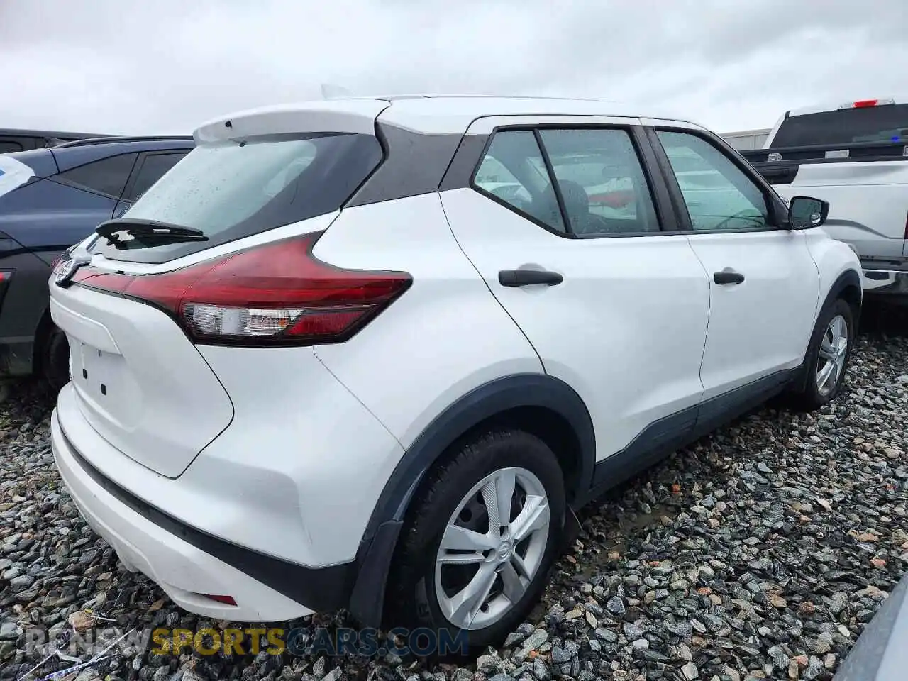3 fotografías del automóvil dañado 3N1CP5BV0ML503585 NISSAN KICKS 2021