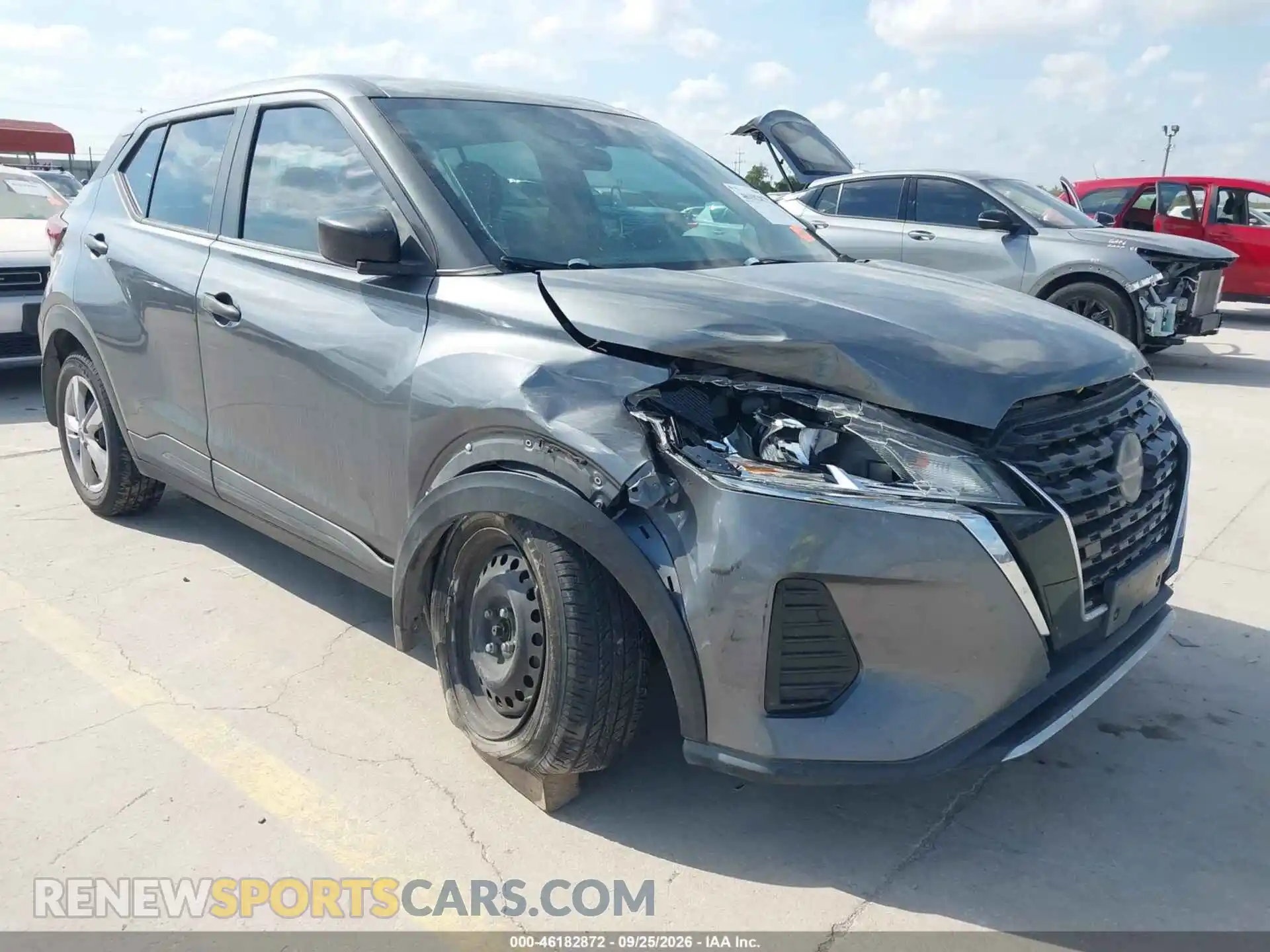 1 Photograph of a damaged car 3N1CP5BV0ML517440 NISSAN KICKS 2021
