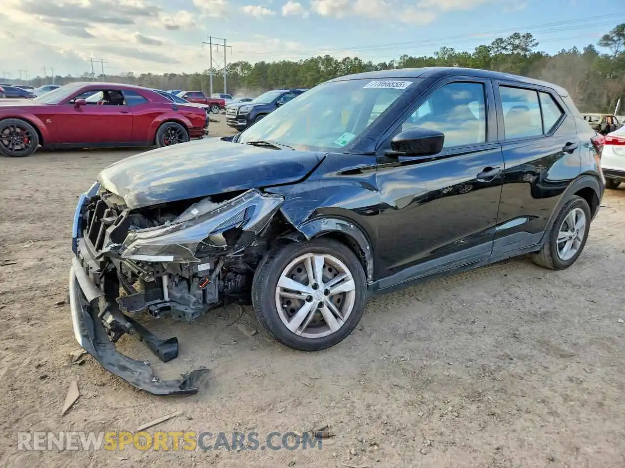 1 Photograph of a damaged car 3N1CP5BV0ML532651 NISSAN KICKS 2021