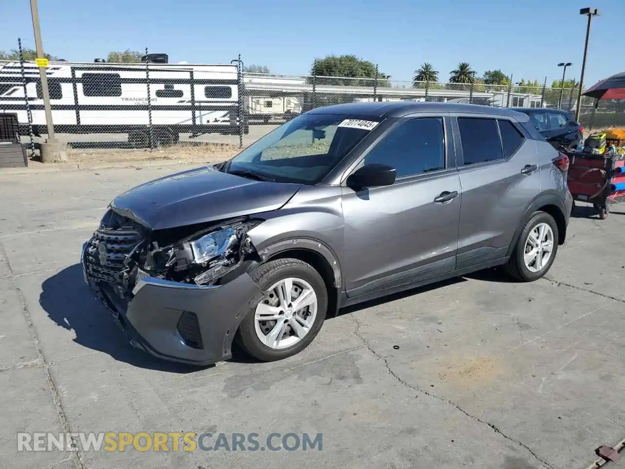 1 fotografías del automóvil dañado 3N1CP5BV0ML547019 NISSAN KICKS 2021