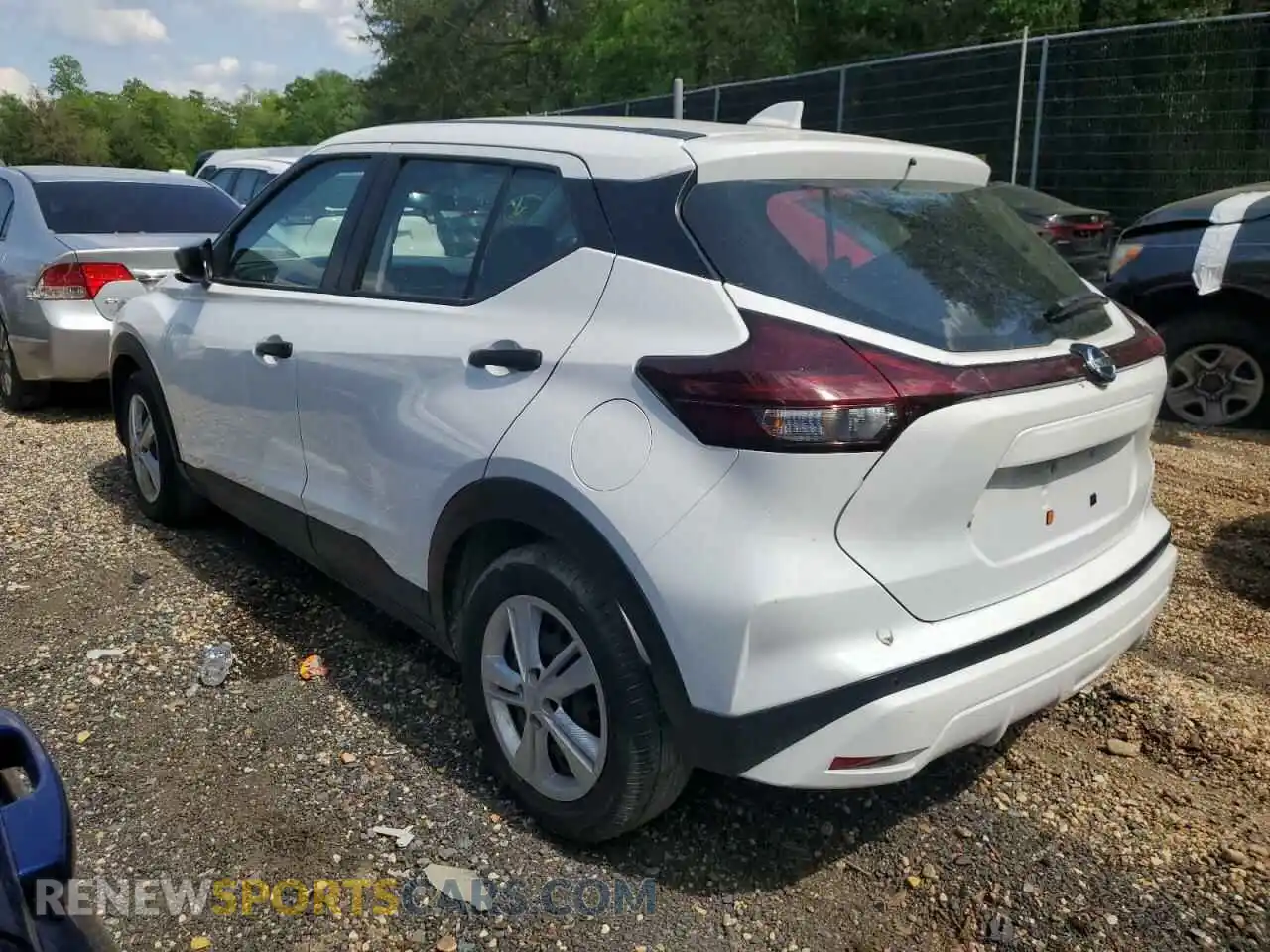 2 Photograph of a damaged car 3N1CP5BV0ML547747 NISSAN KICKS 2021