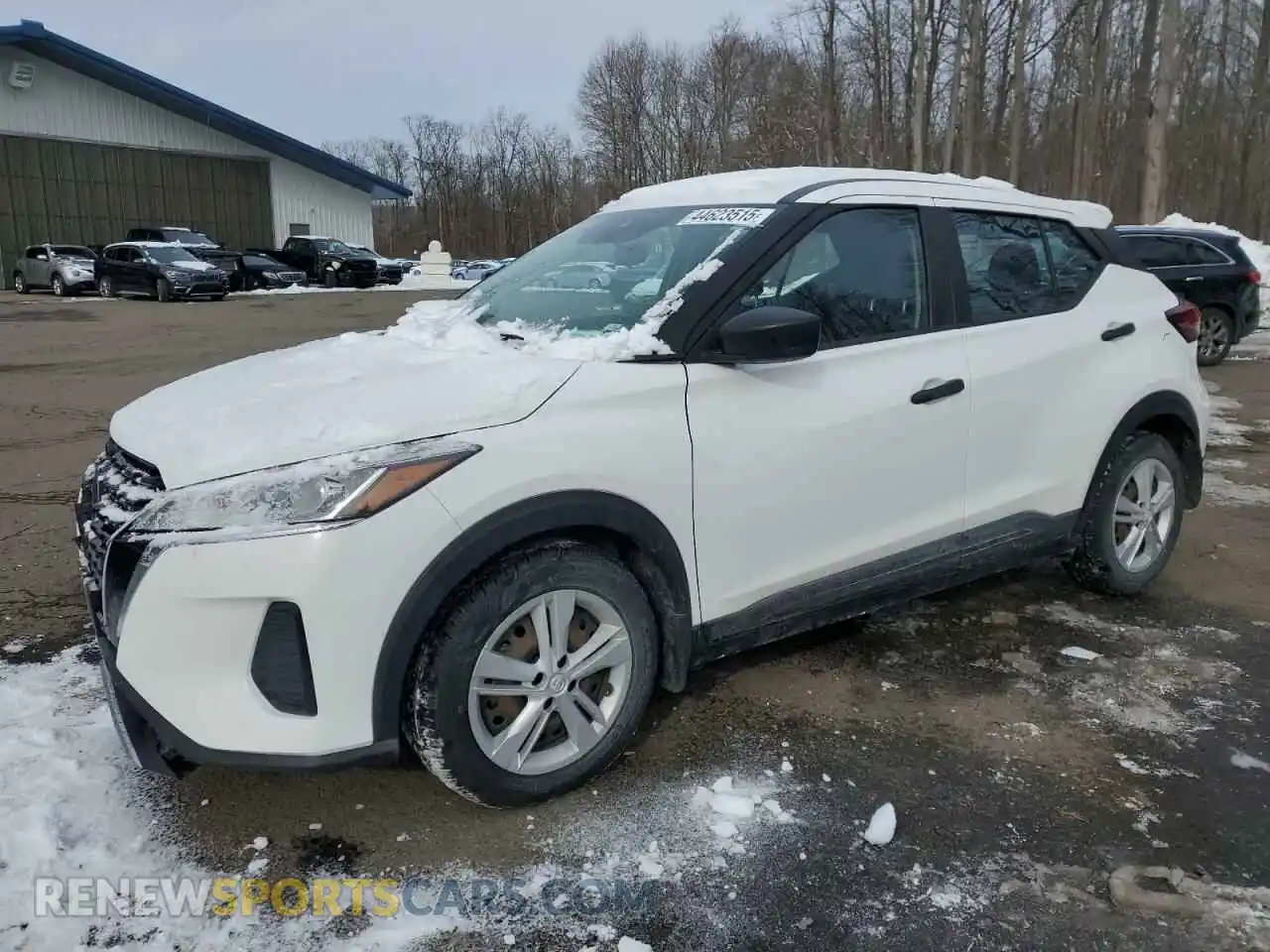 1 Photograph of a damaged car 3N1CP5BV0ML552656 NISSAN KICKS 2021