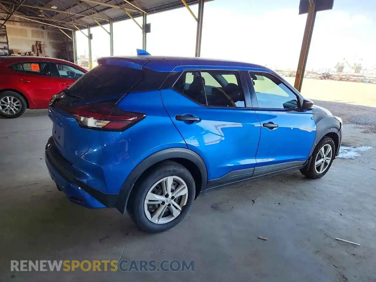 3 Photograph of a damaged car 3N1CP5BV0ML553564 NISSAN KICKS 2021