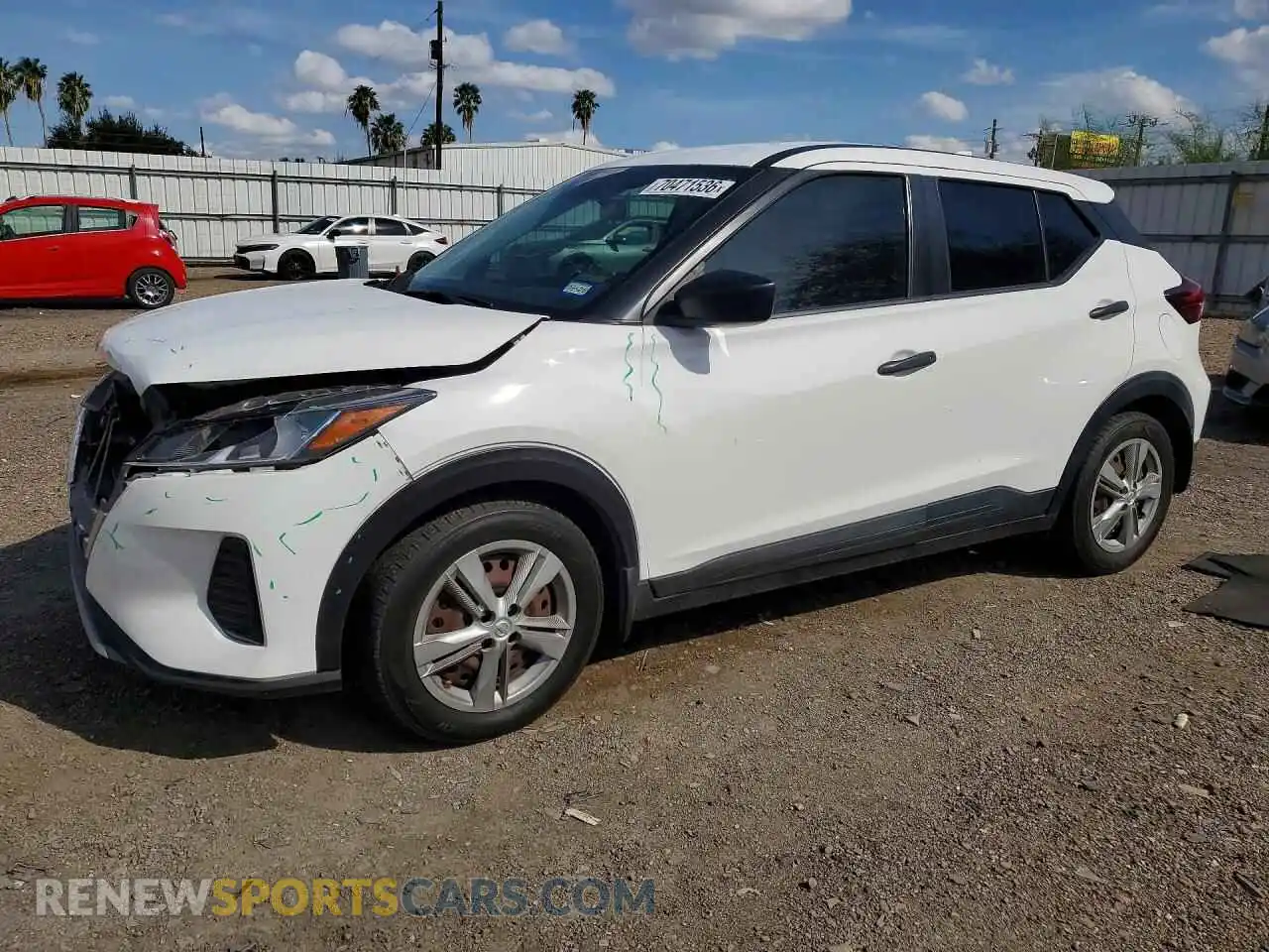 1 fotografías del automóvil dañado 3N1CP5BV0ML555282 NISSAN KICKS 2021