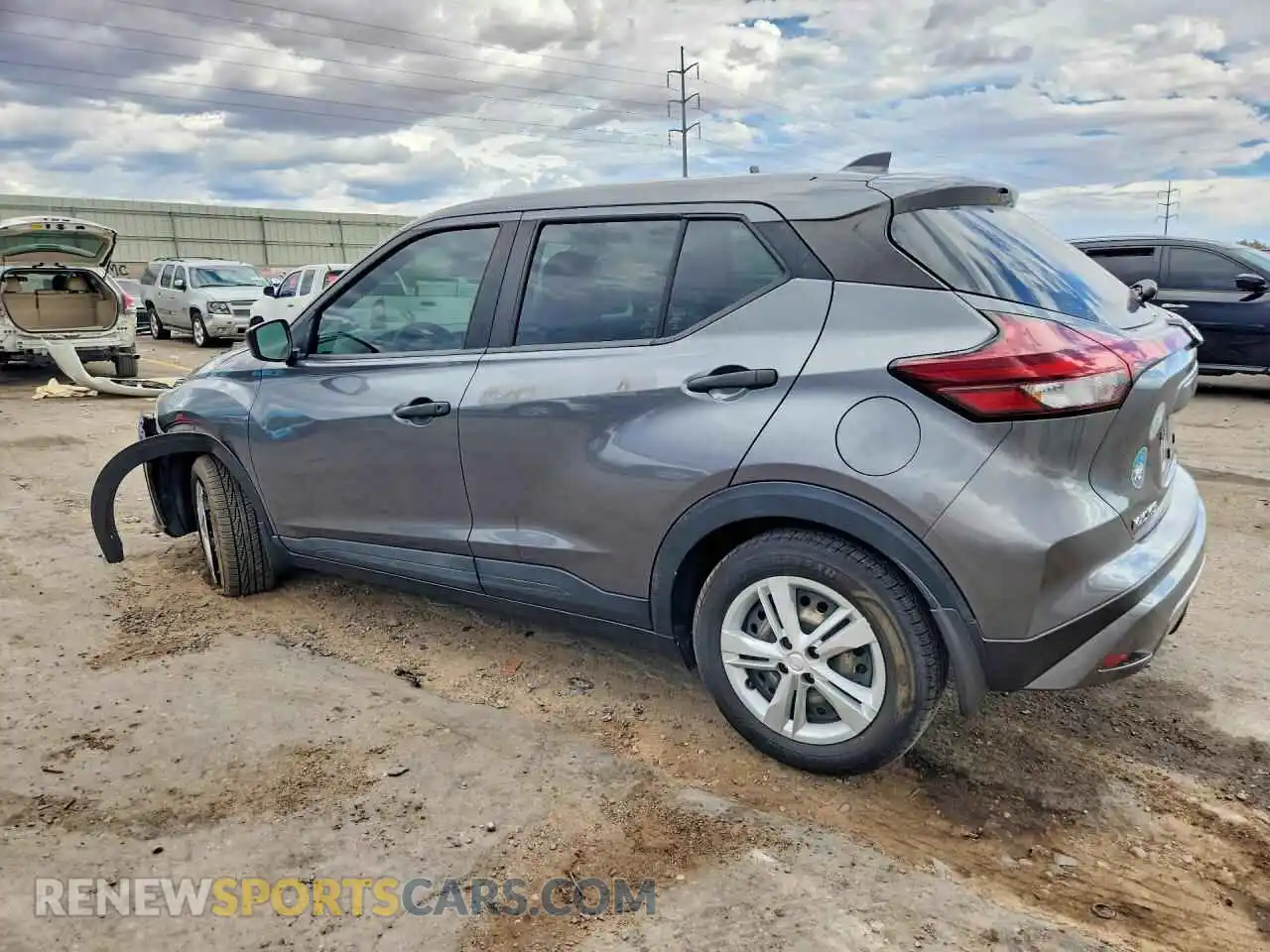 2 Photograph of a damaged car 3N1CP5BV0ML565844 NISSAN KICKS 2021