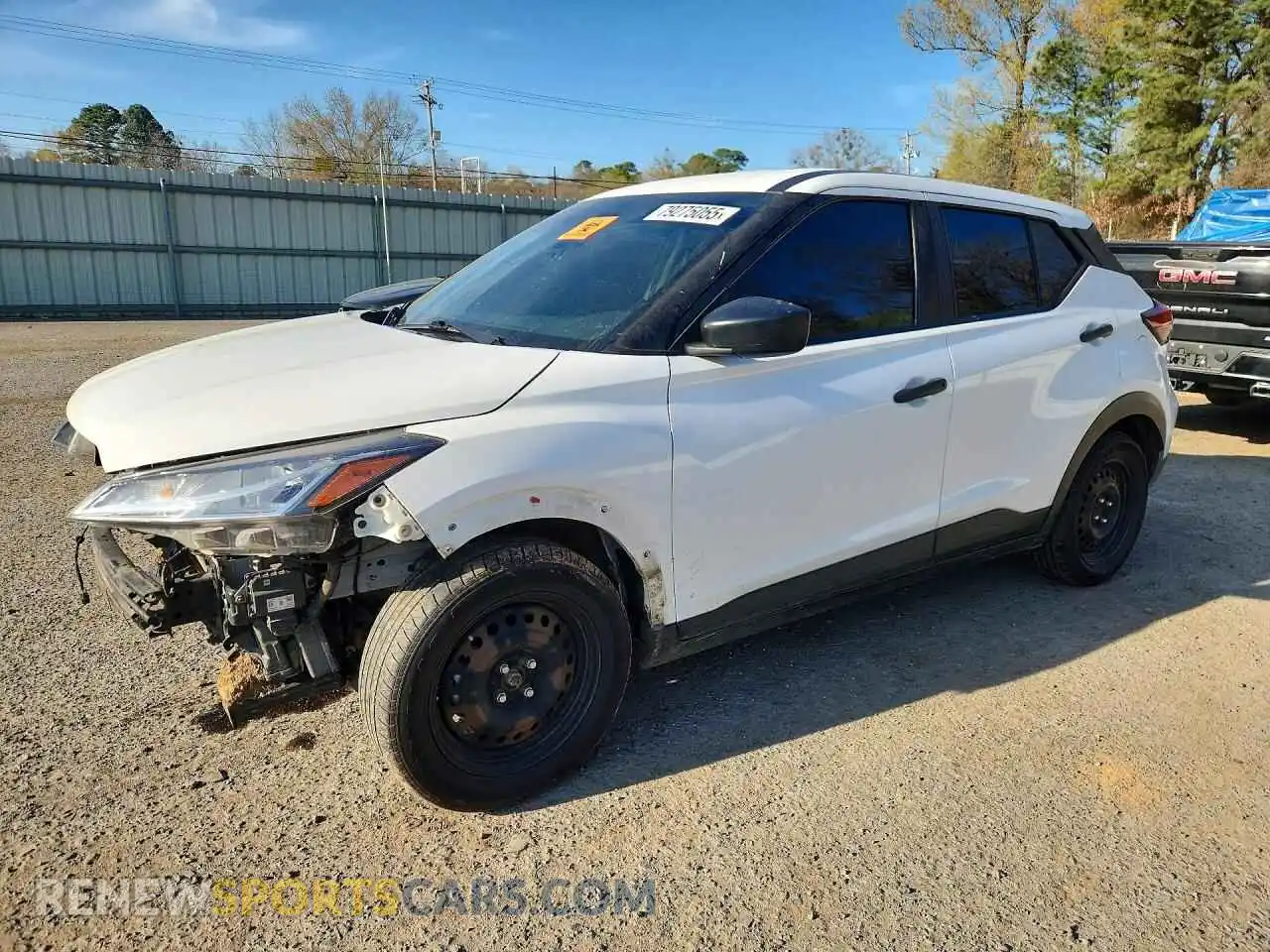 1 Photograph of a damaged car 3N1CP5BV1ML476803 NISSAN KICKS 2021
