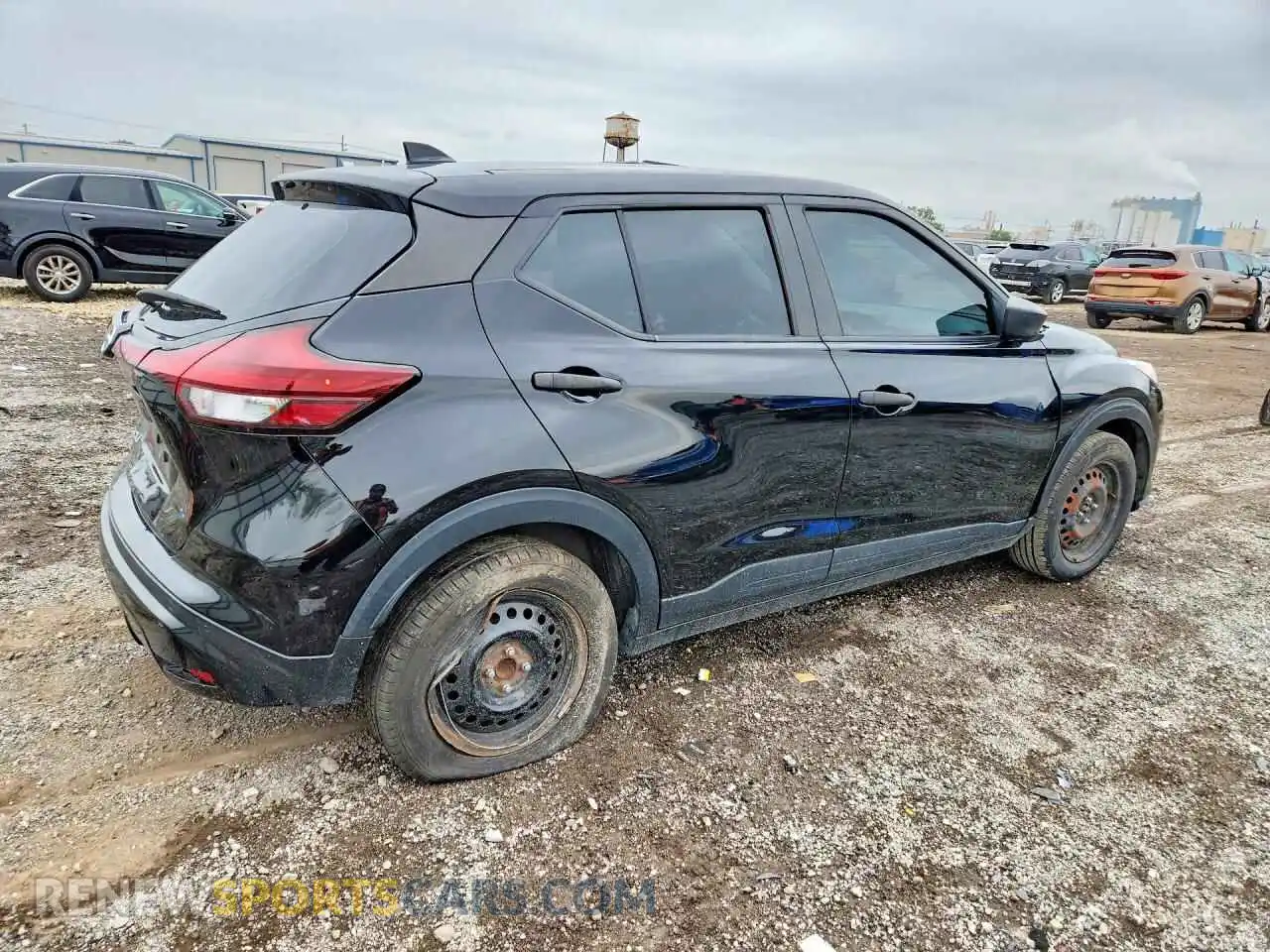 3 Фотография поврежденного автомобиля 3N1CP5BV1ML486652 NISSAN KICKS 2021