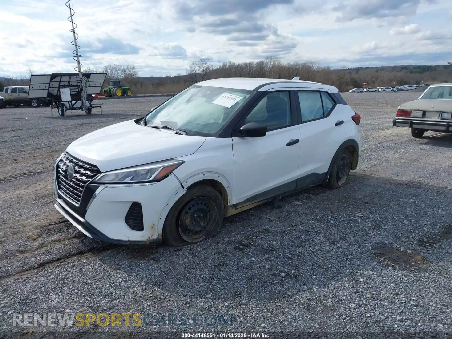 2 Photograph of a damaged car 3N1CP5BV1ML496596 NISSAN KICKS 2021
