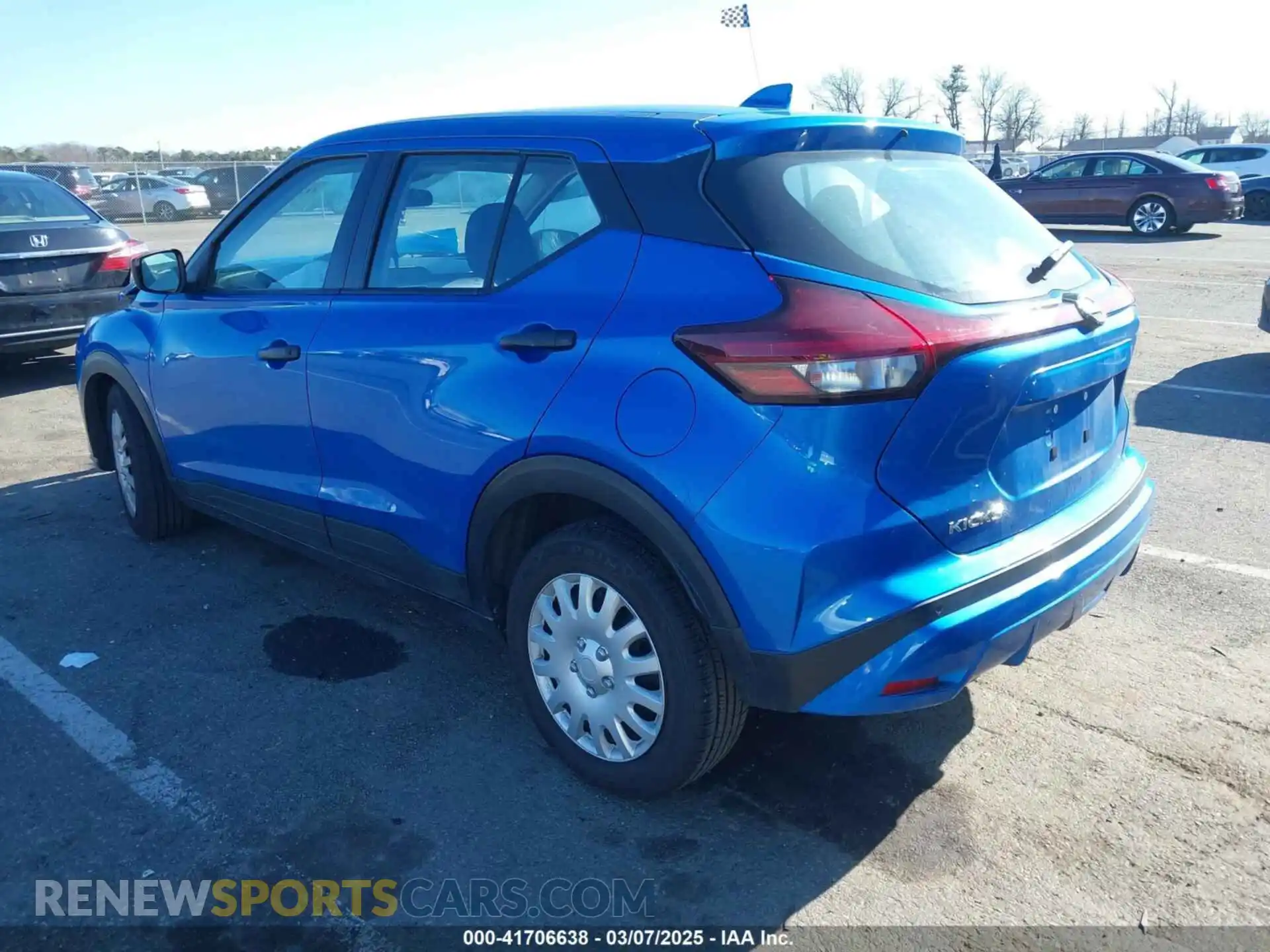 3 fotografías del automóvil dañado 3N1CP5BV1ML505393 NISSAN KICKS 2021