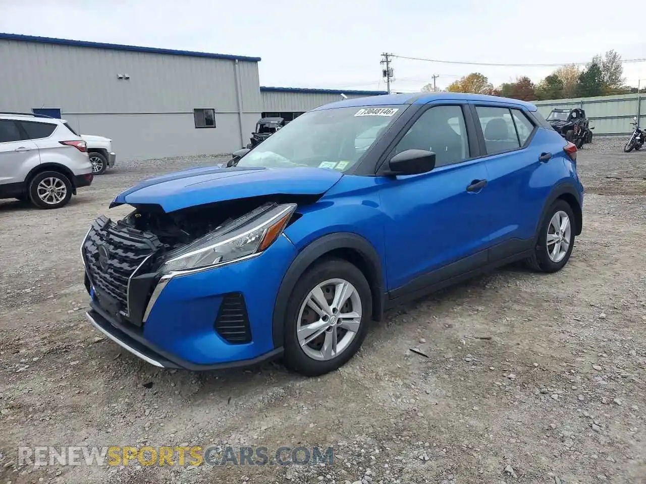 1 Photograph of a damaged car 3N1CP5BV1ML513686 NISSAN KICKS 2021