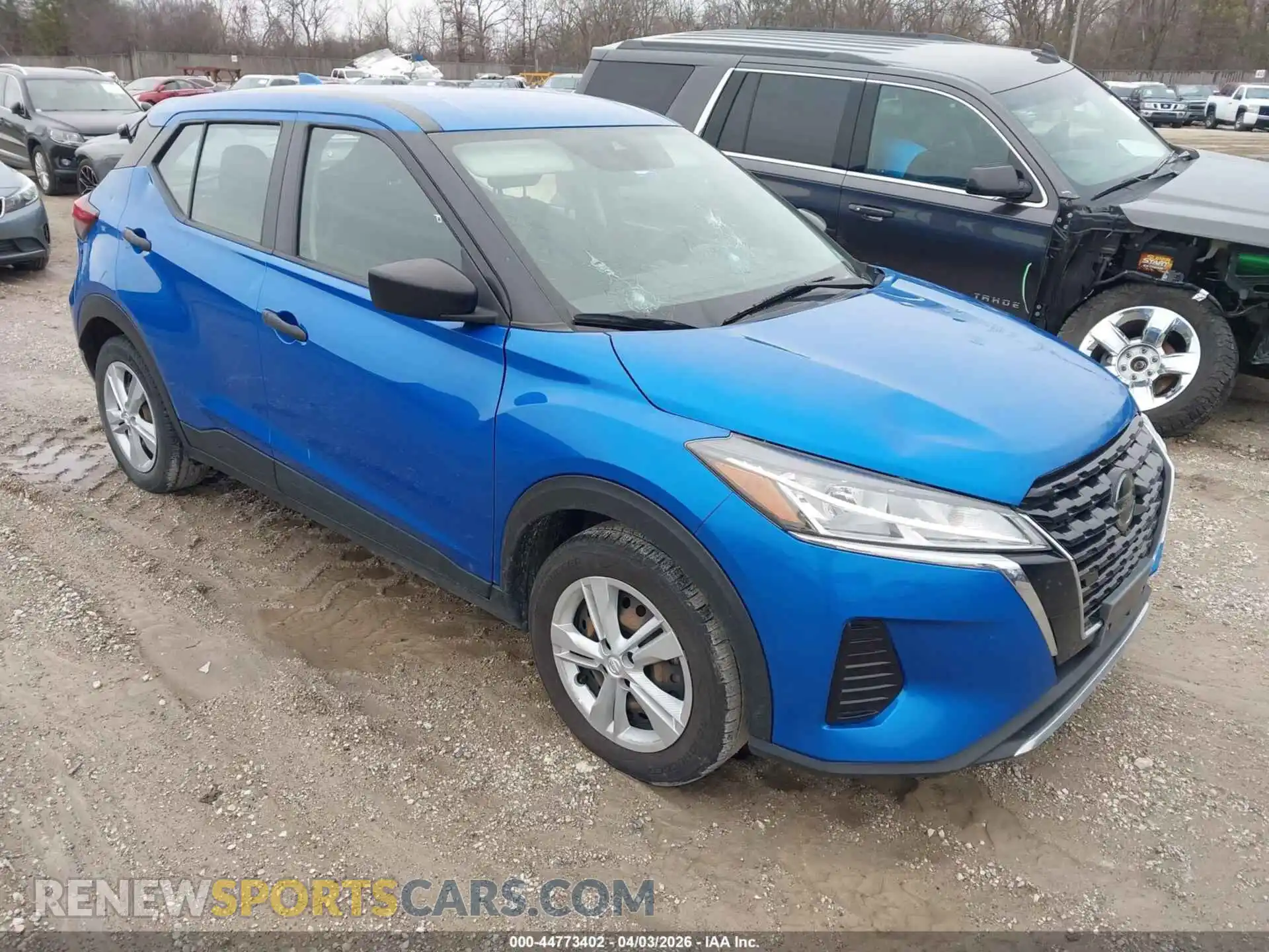 1 Photograph of a damaged car 3N1CP5BV1ML530858 NISSAN KICKS 2021