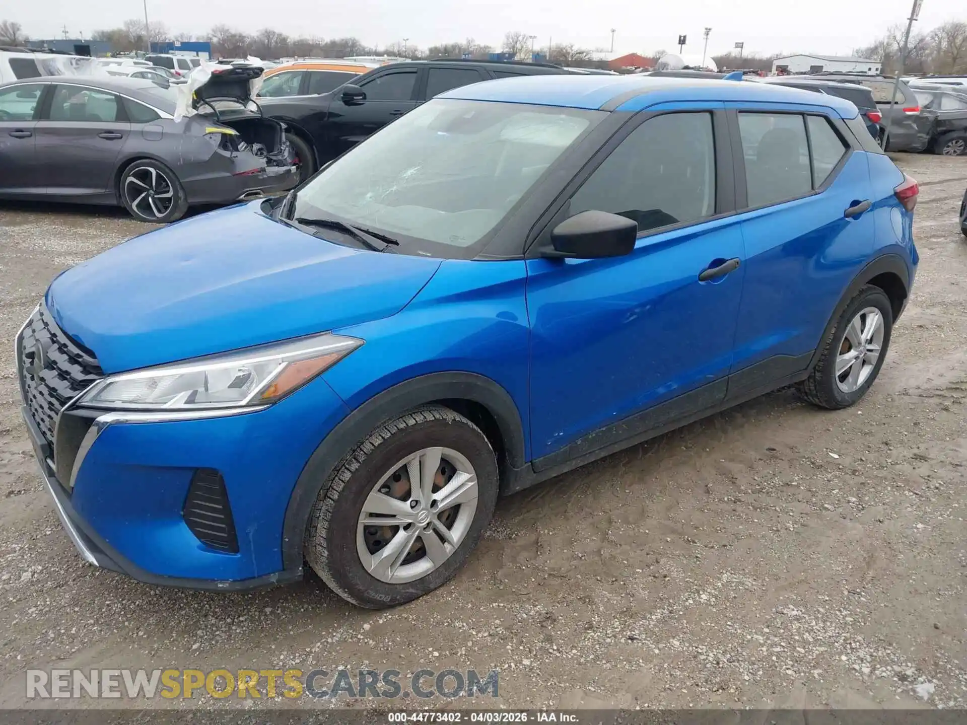 2 Photograph of a damaged car 3N1CP5BV1ML530858 NISSAN KICKS 2021