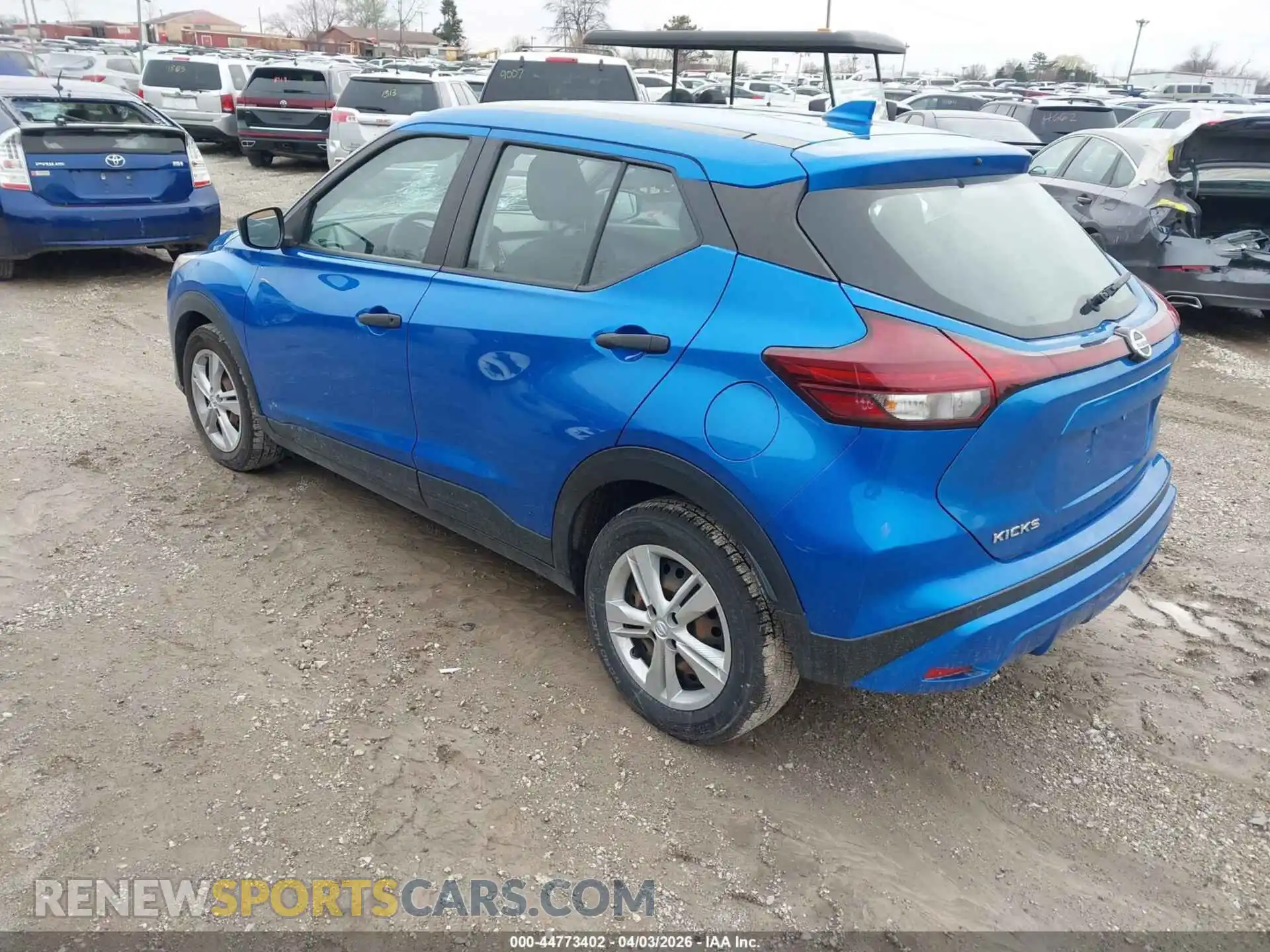 3 Photograph of a damaged car 3N1CP5BV1ML530858 NISSAN KICKS 2021