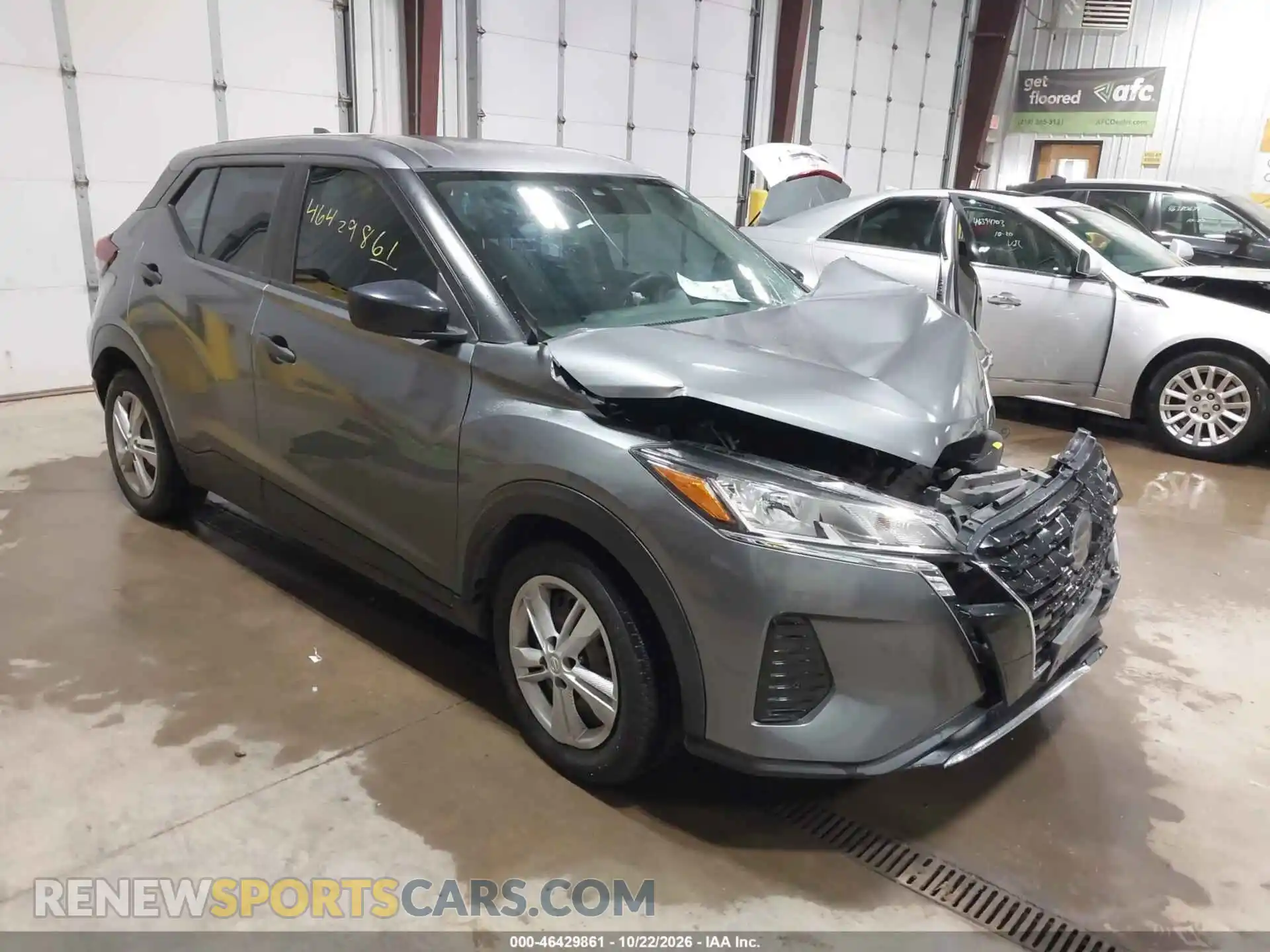 1 Photograph of a damaged car 3N1CP5BV1ML532089 NISSAN KICKS 2021